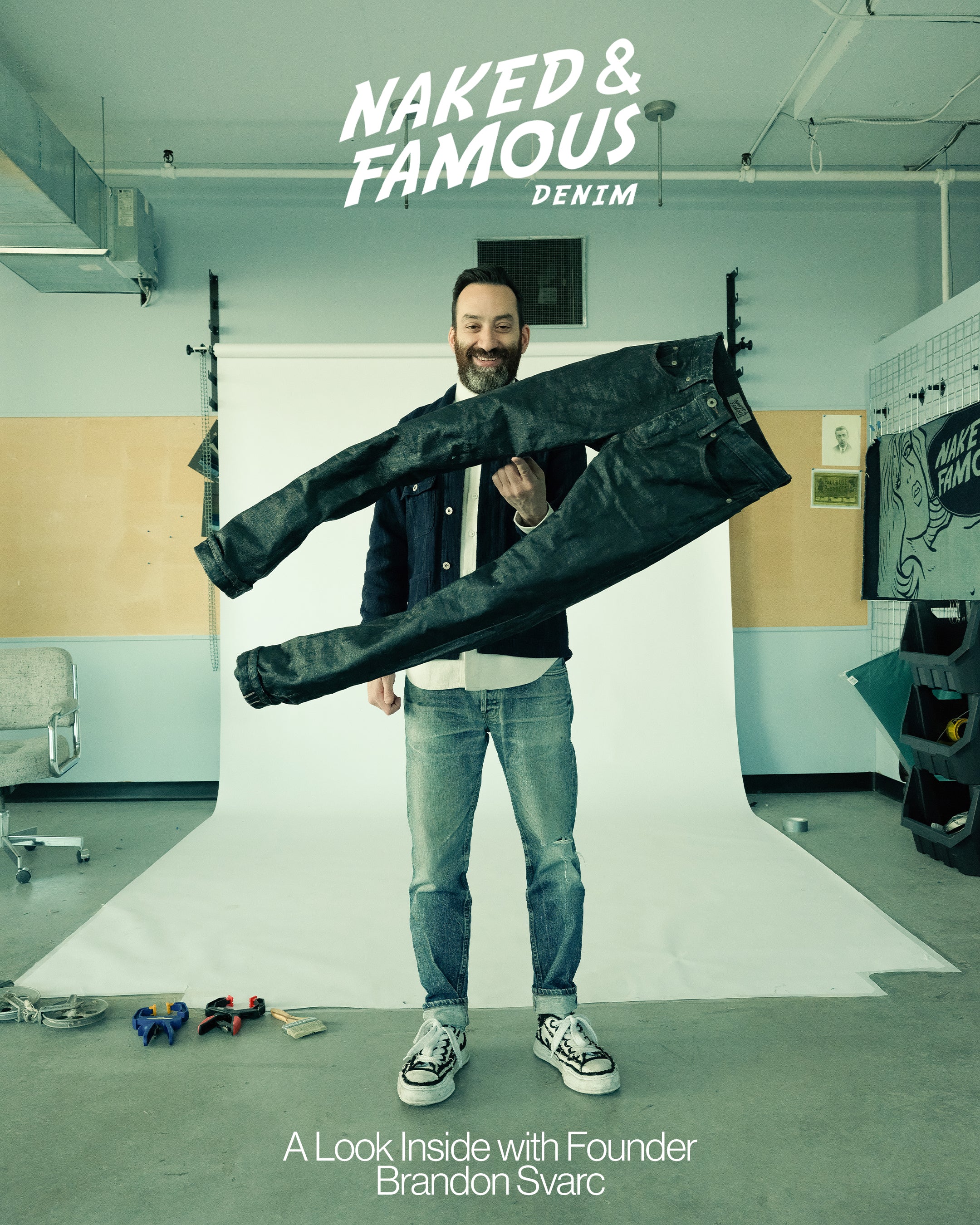 Naked & Famous | A Look Inside with Founder Brandon Svarc