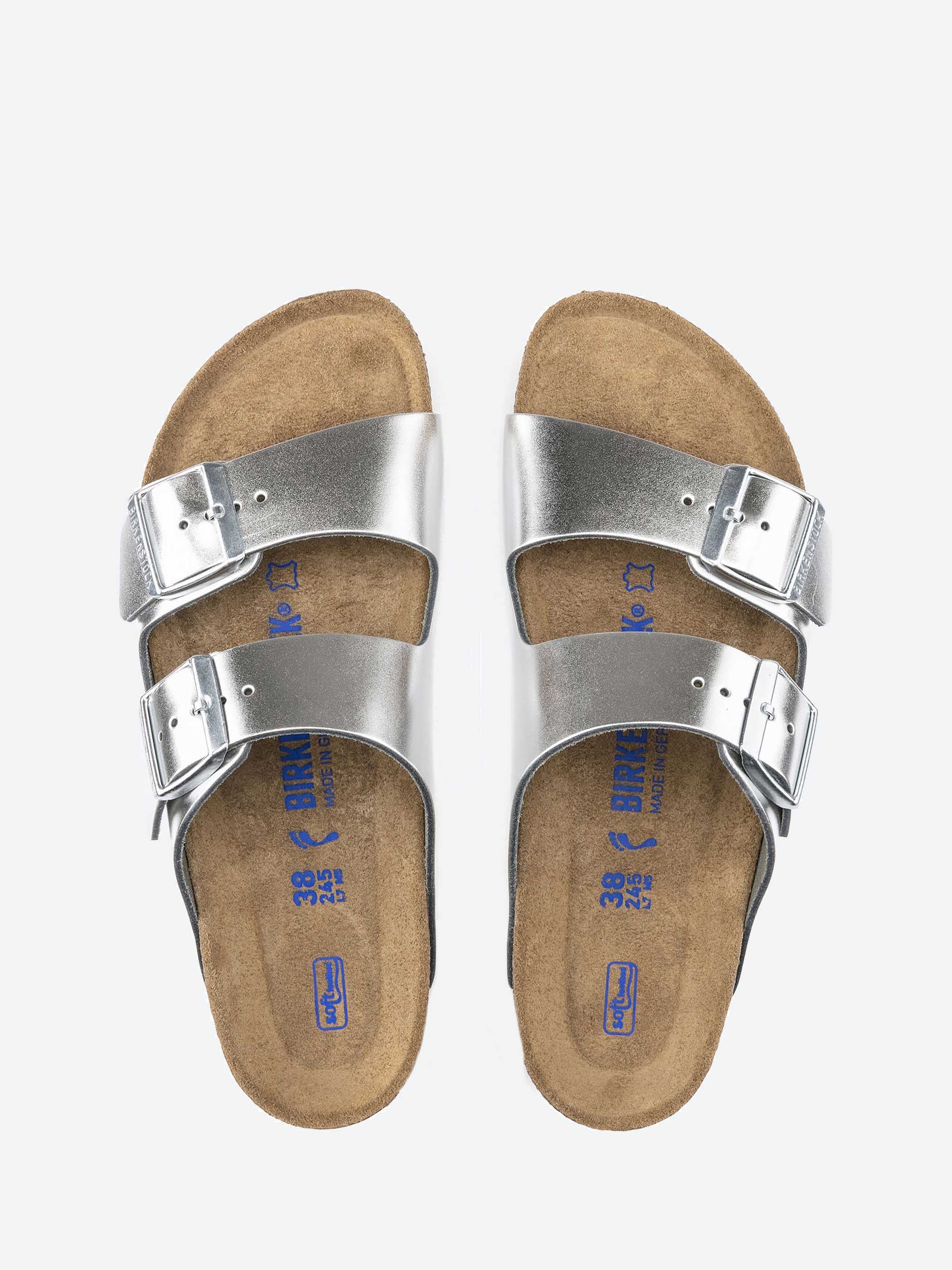 Arizona Soft Footbed Narrow (Metallic Leather)