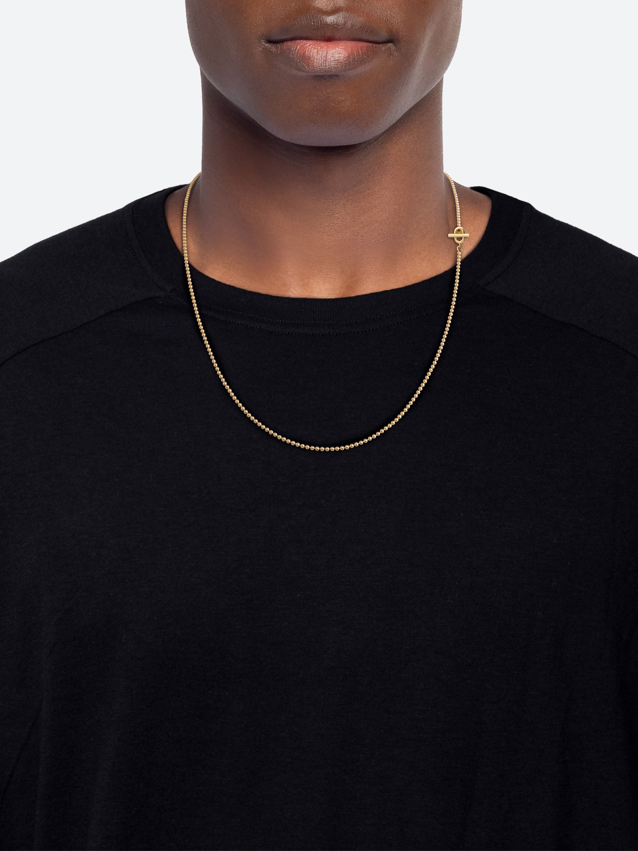 Orb 1.5mm Chain Necklace