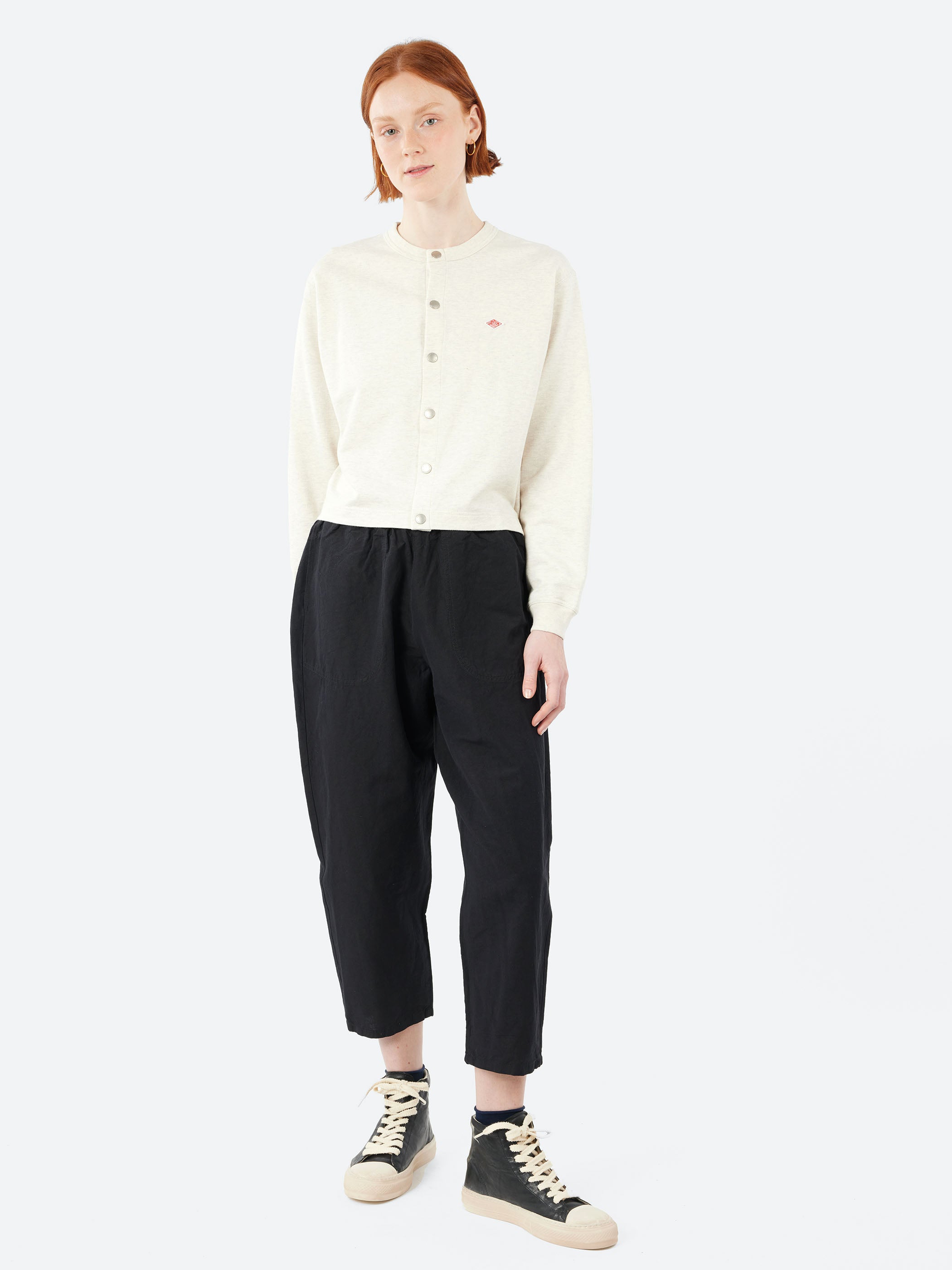 Cotton Linen Twill Easy Pants