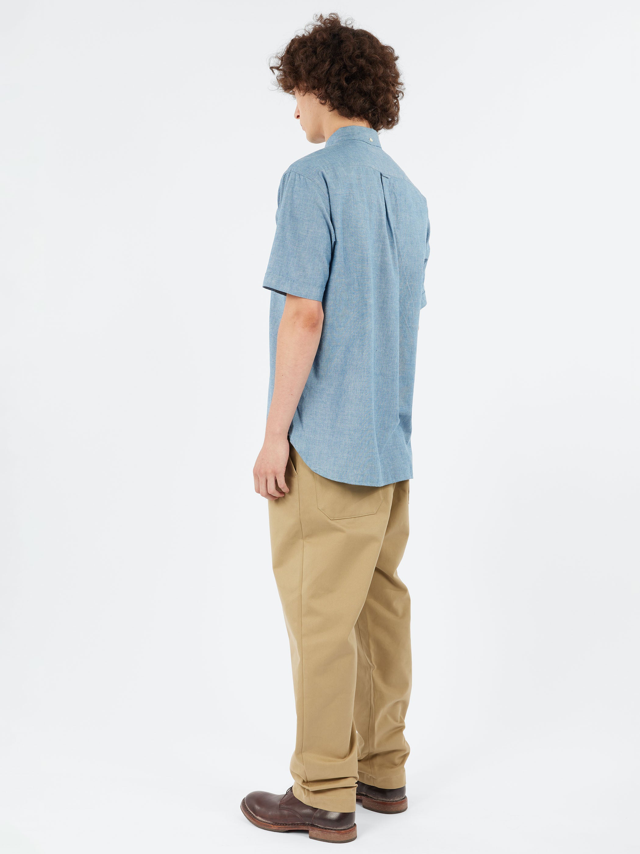 S/S Popover Chambray Shirt