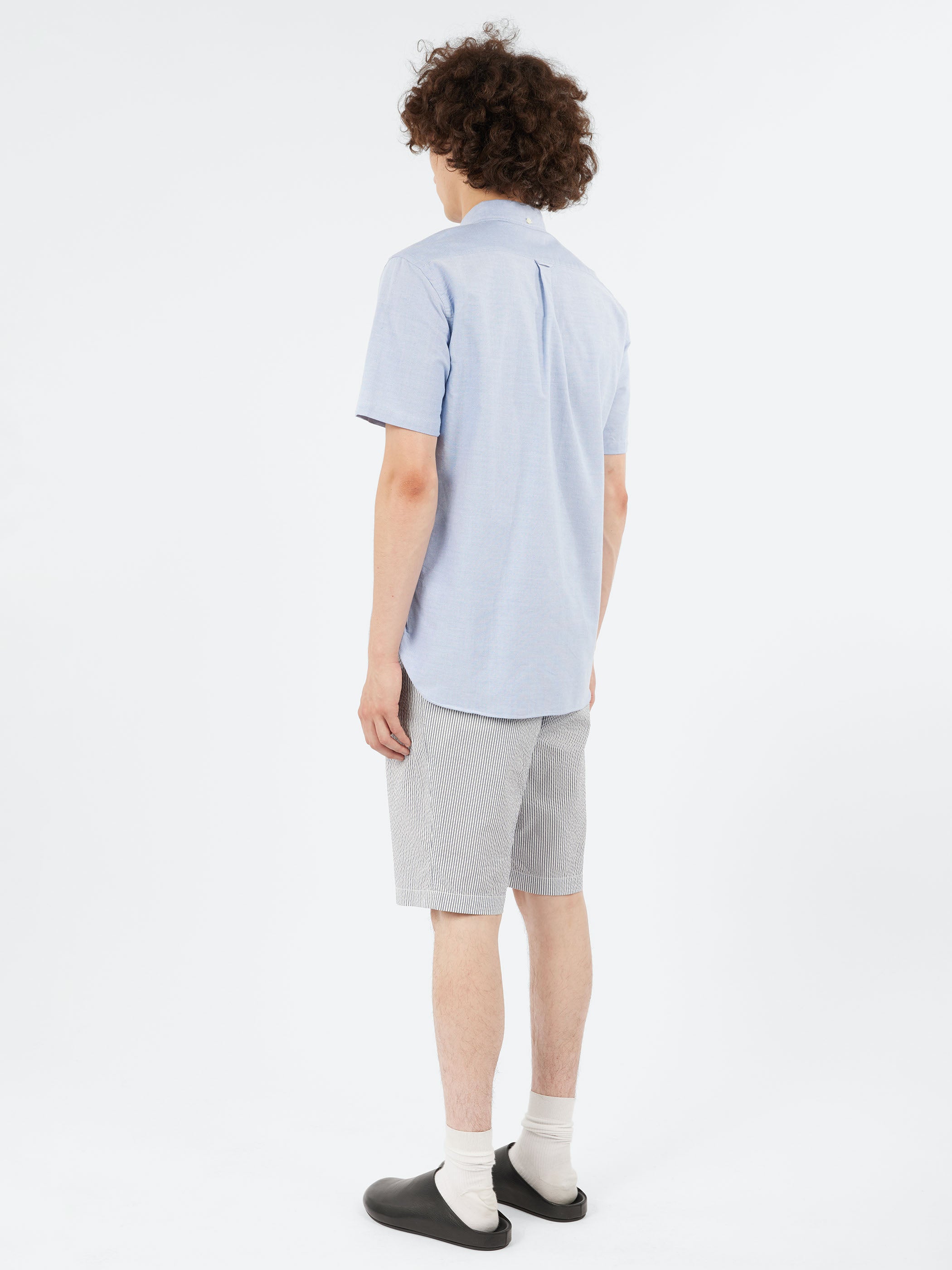 Oxford Short Sleeve Button-Down Shirt