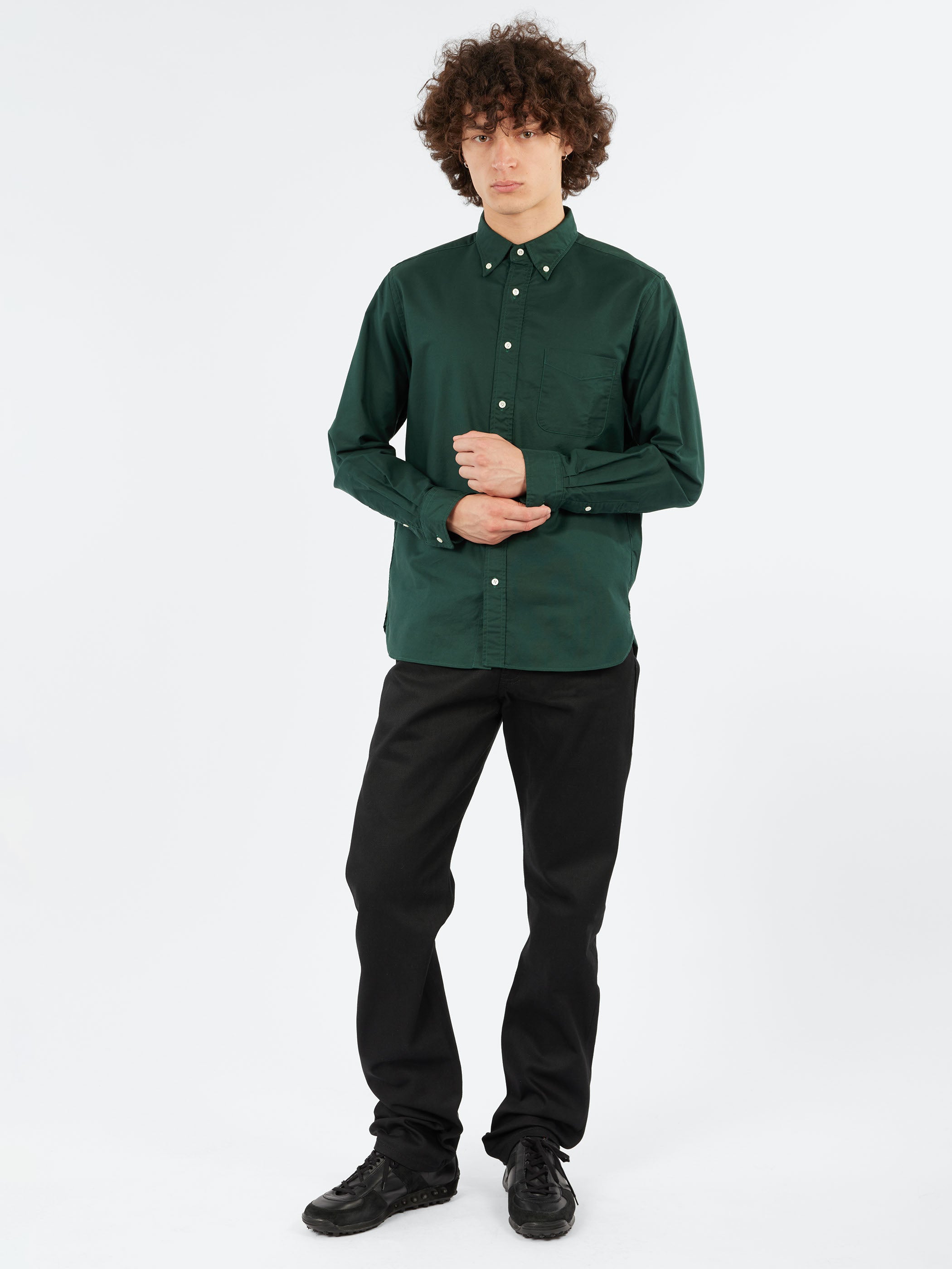 Colour Oxford Button Down Shirt