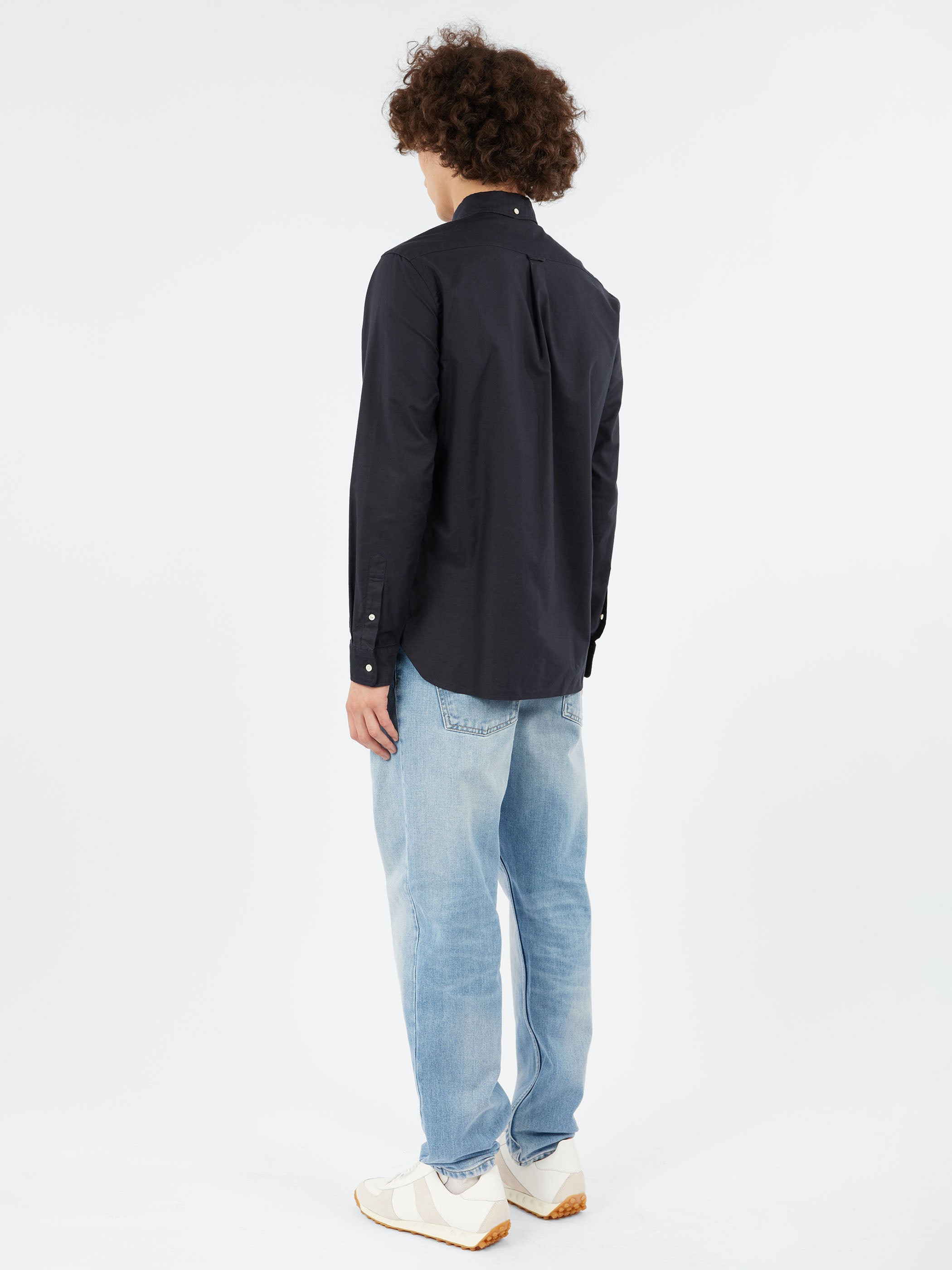 Color Oxford Button Down Shirt