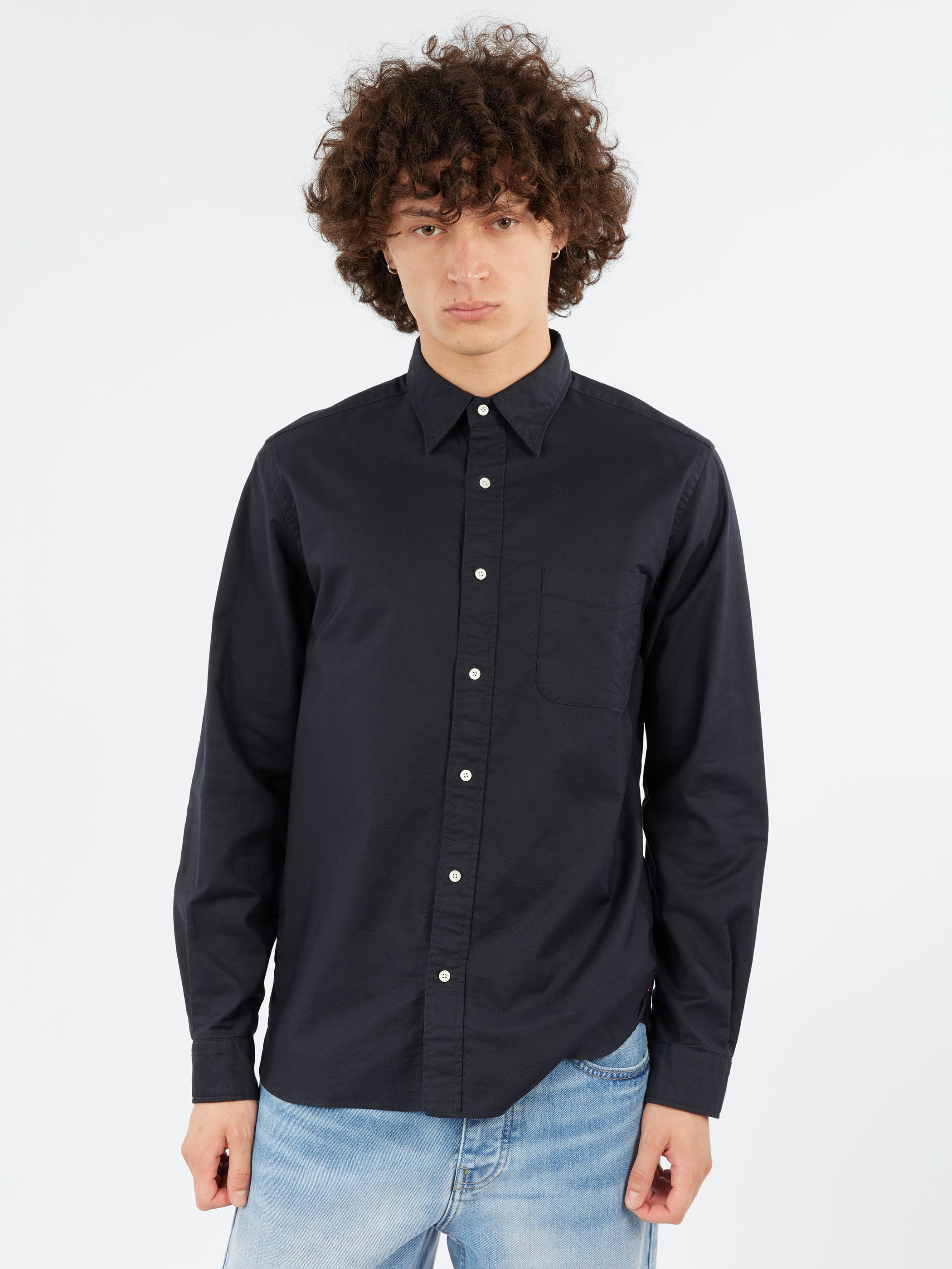 Color Oxford Button Down Shirt