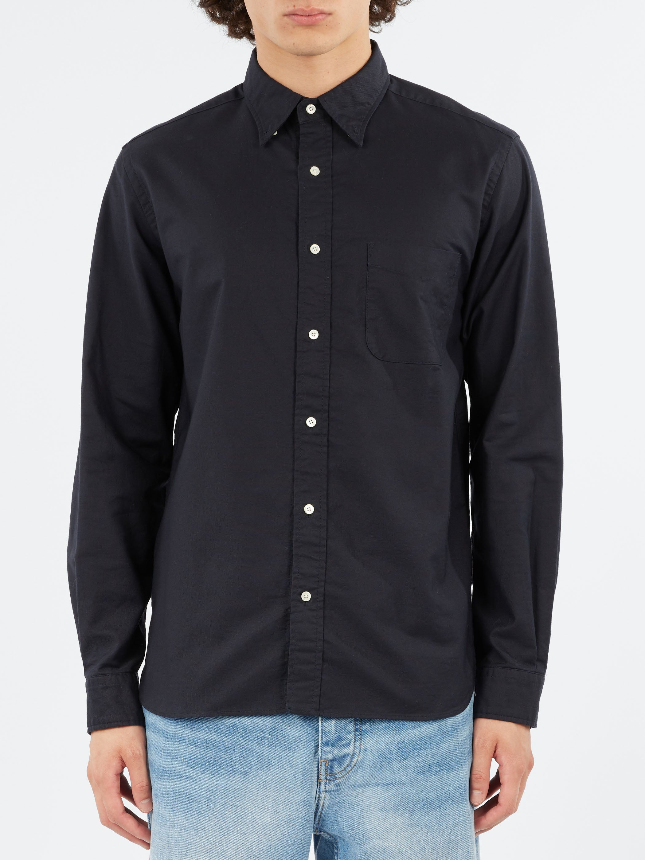 Color Oxford Button Down Shirt