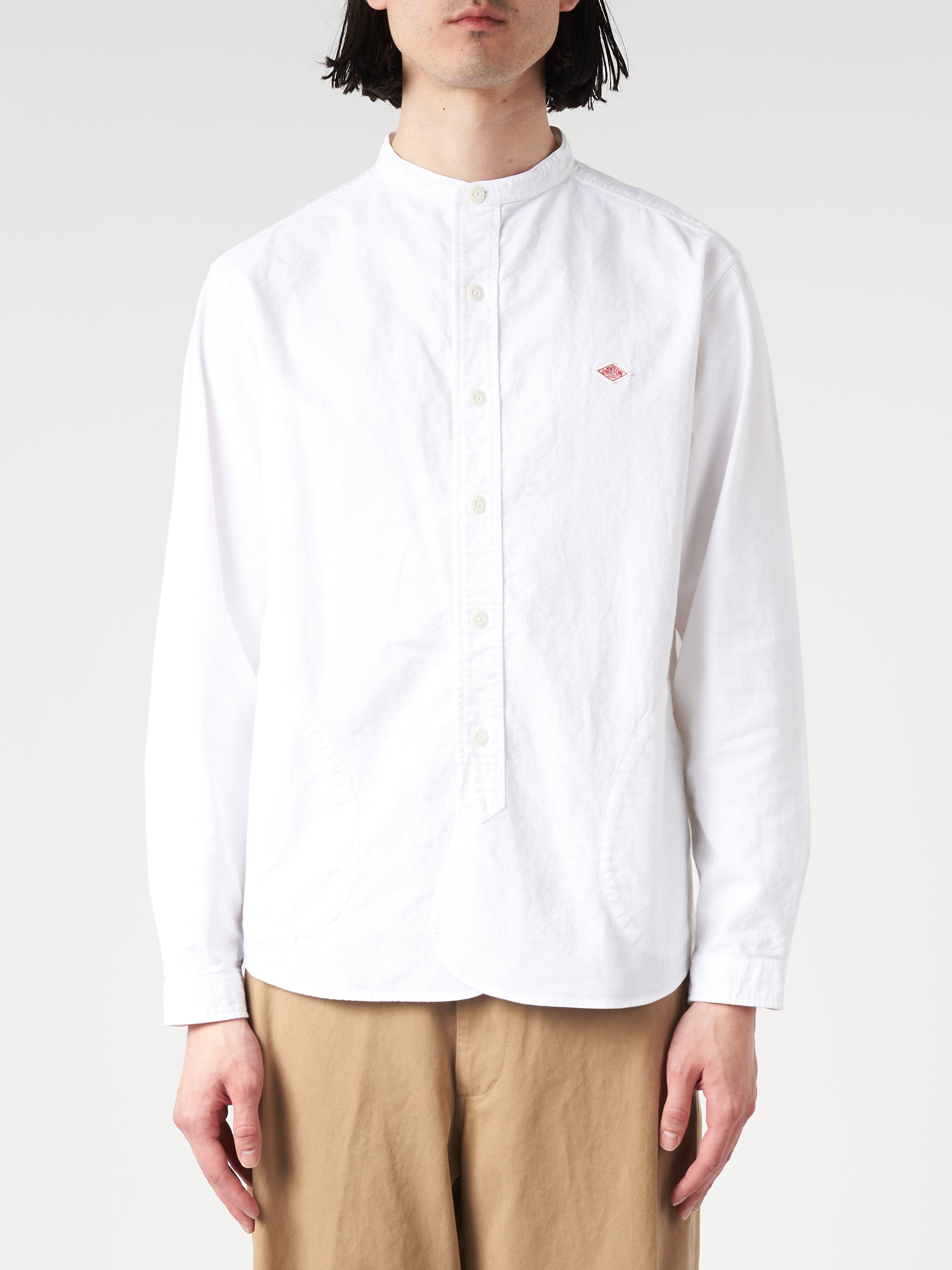 Oxford Band Collar L/S Shirt