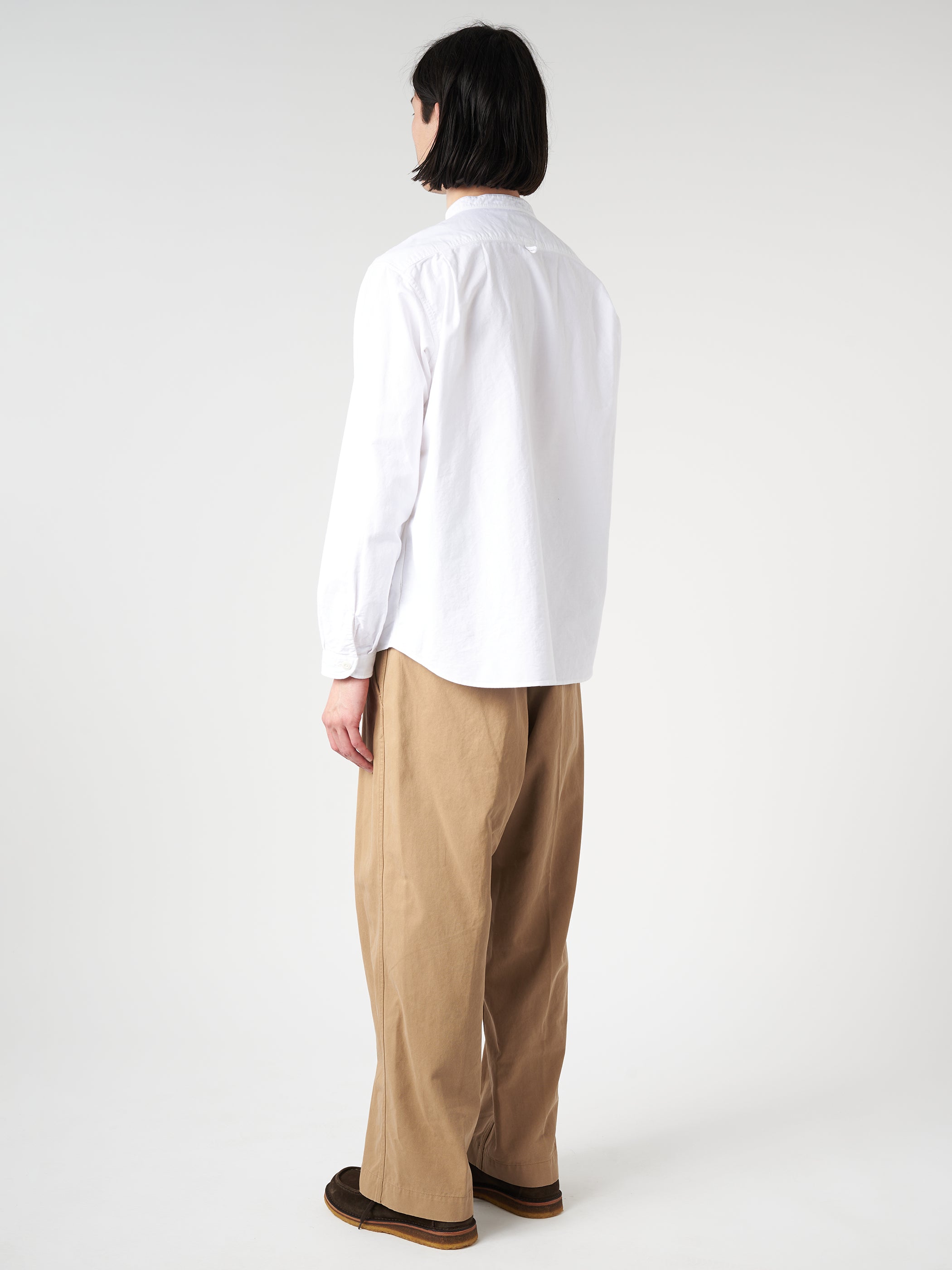 Oxford Band Collar L/S Shirt