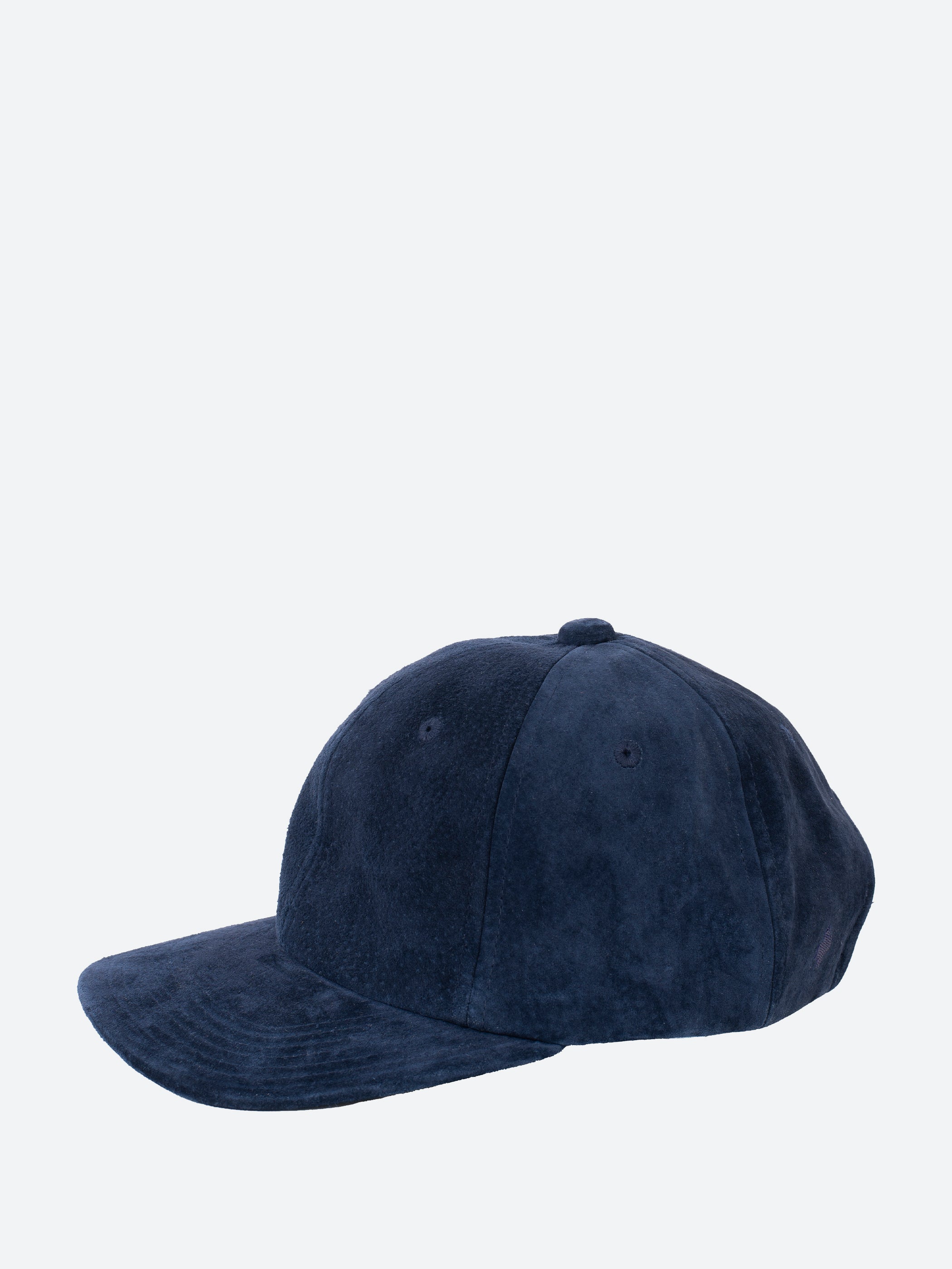 6 Panel Suede Cap