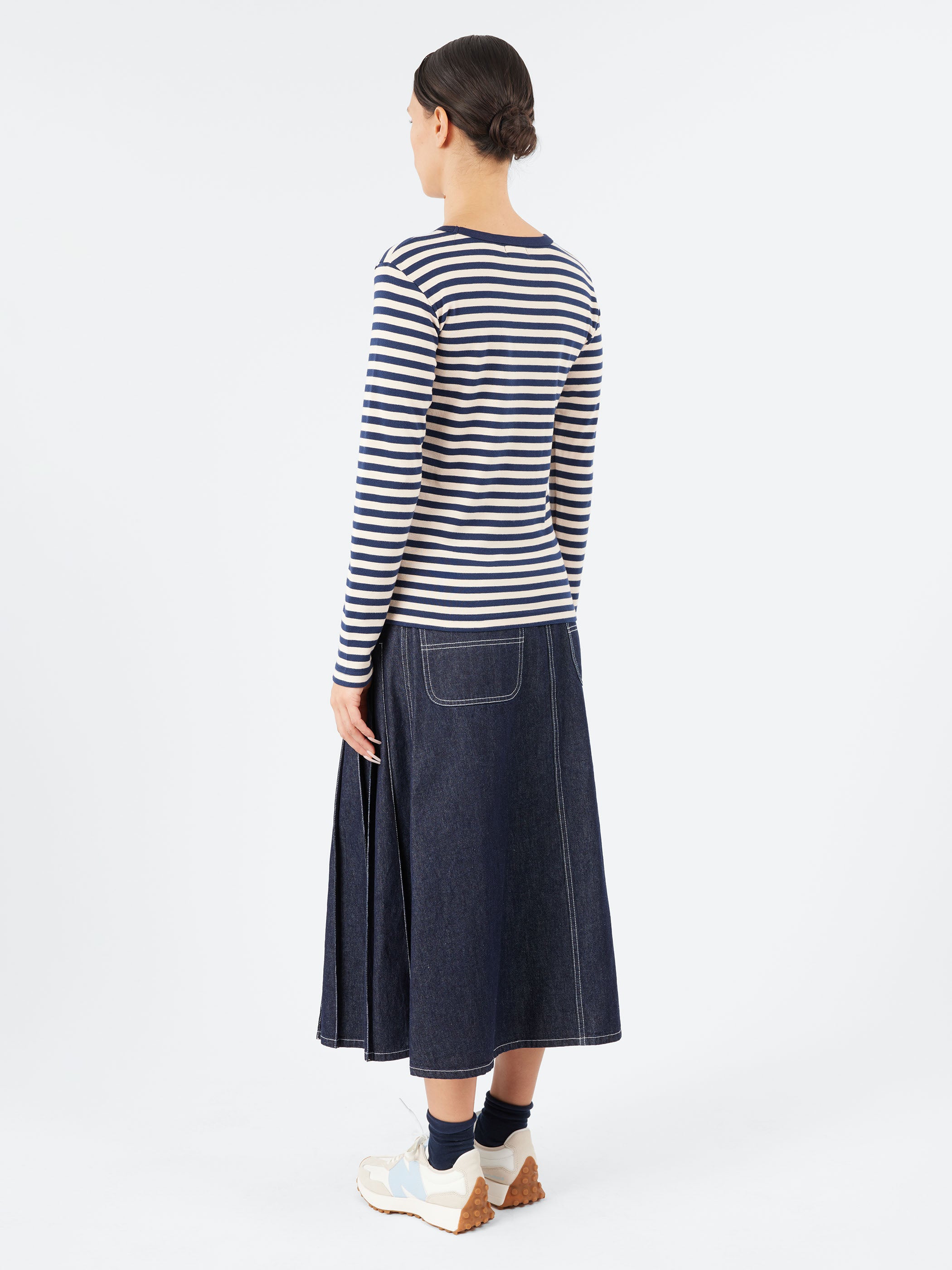 Long Sleeve Border T-Shirt