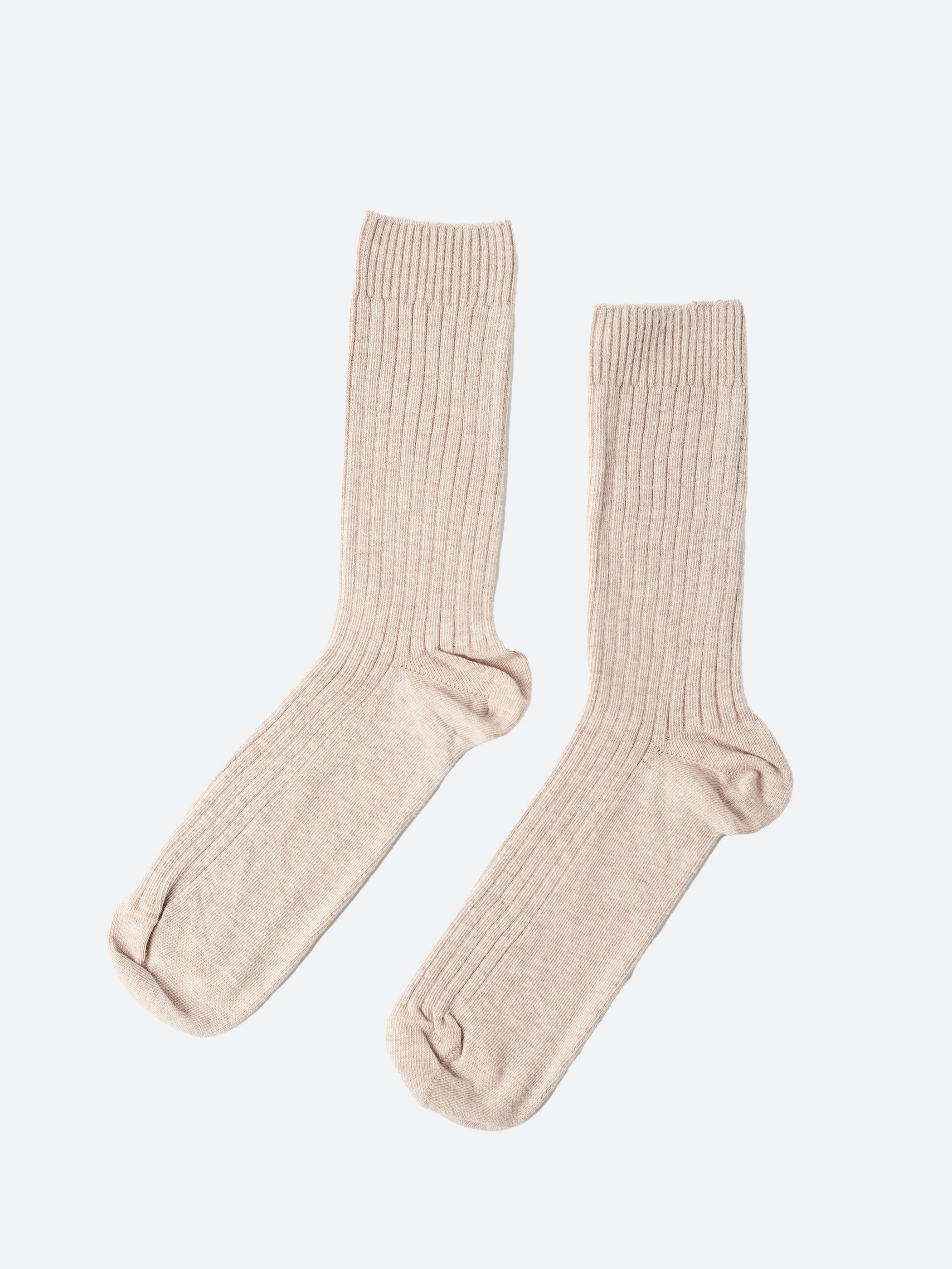 Rib Overankle Socks