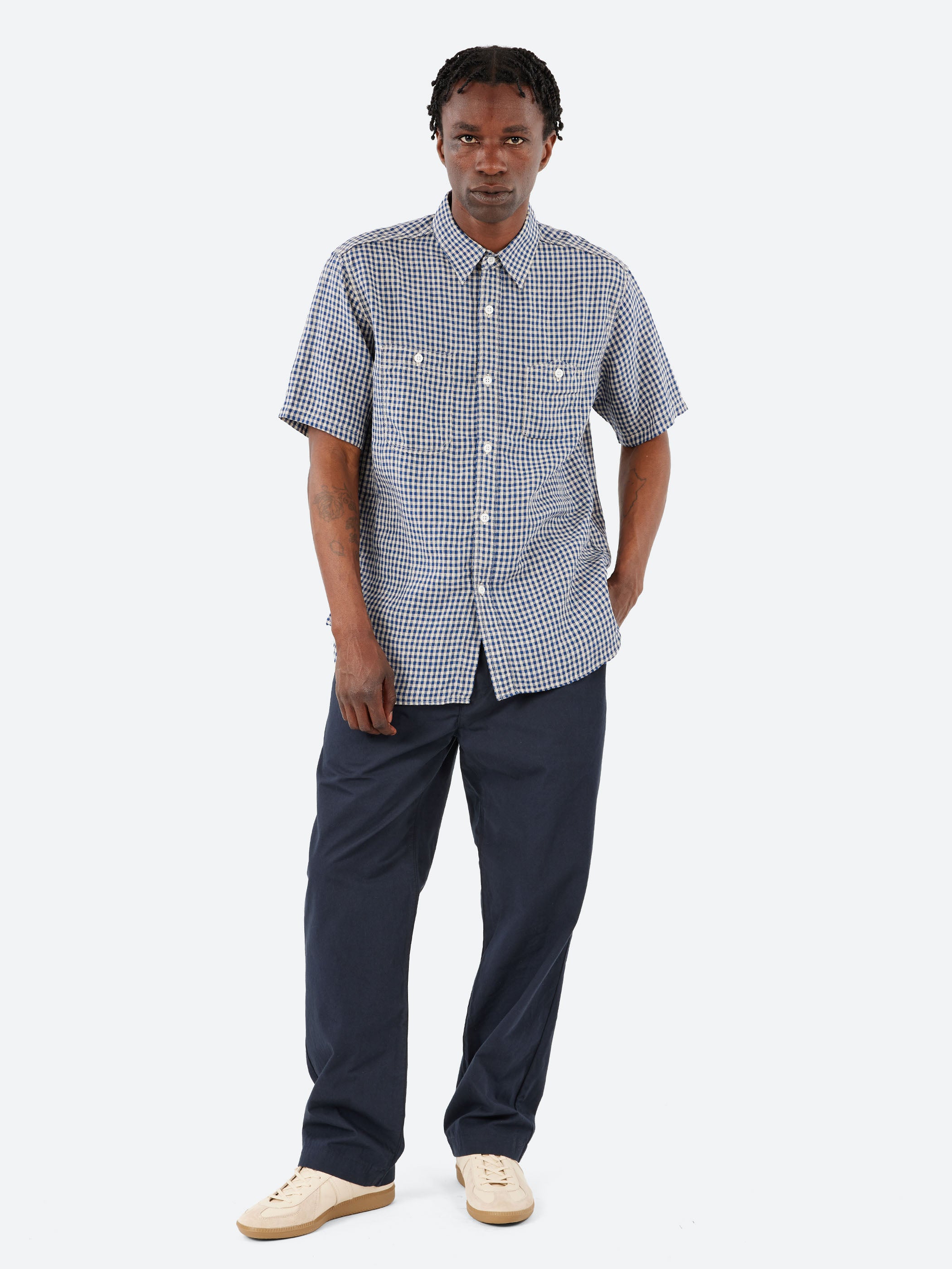 WORK Short Sleeve Linen