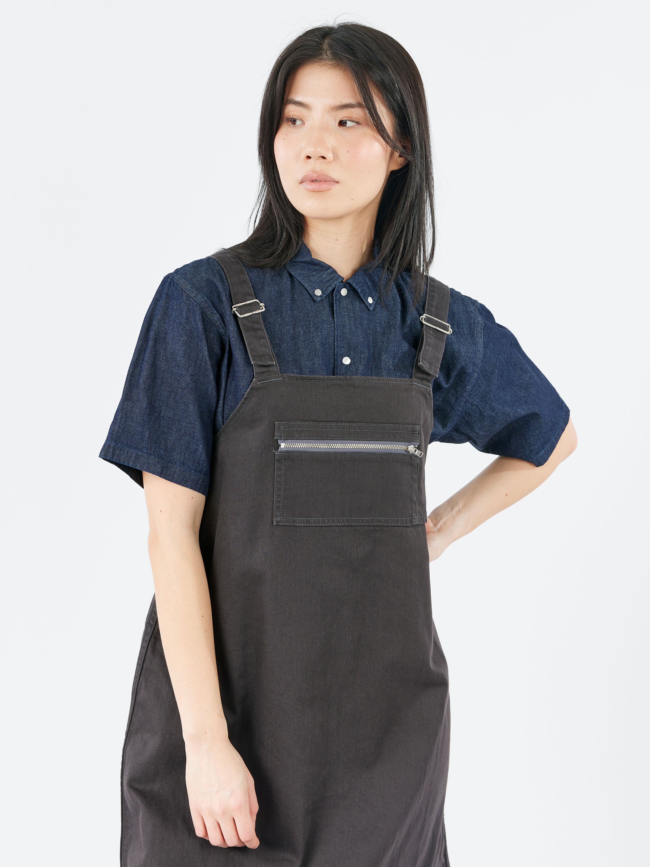 Cotton Overall Dress