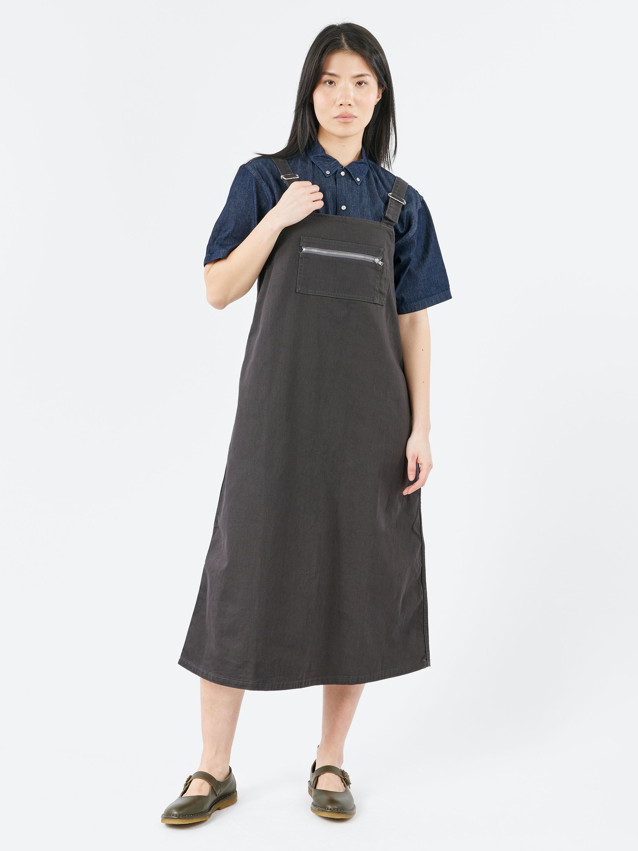 Cotton Overall Dress