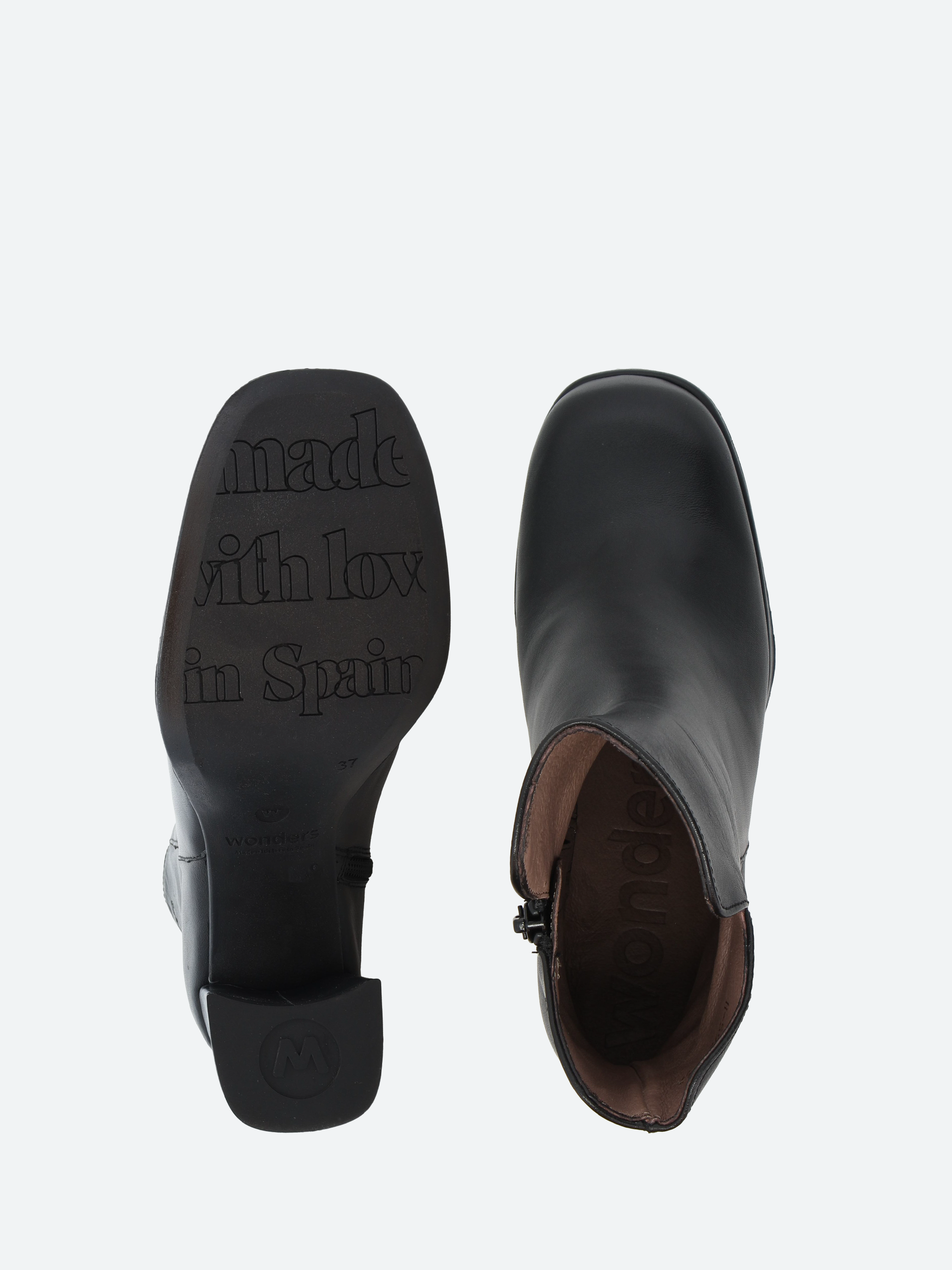 H-5923 Square Toe Platform Boot