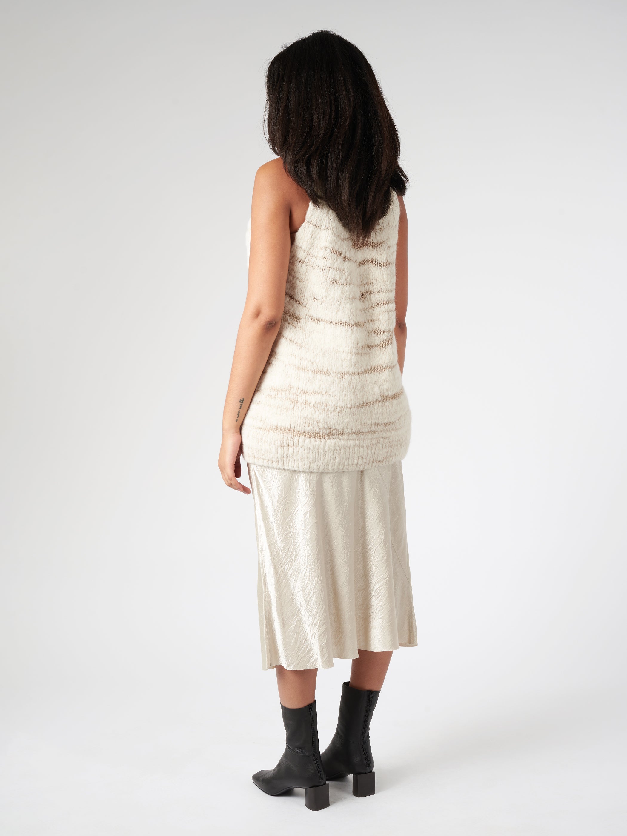 Handknit Threadbare Shell