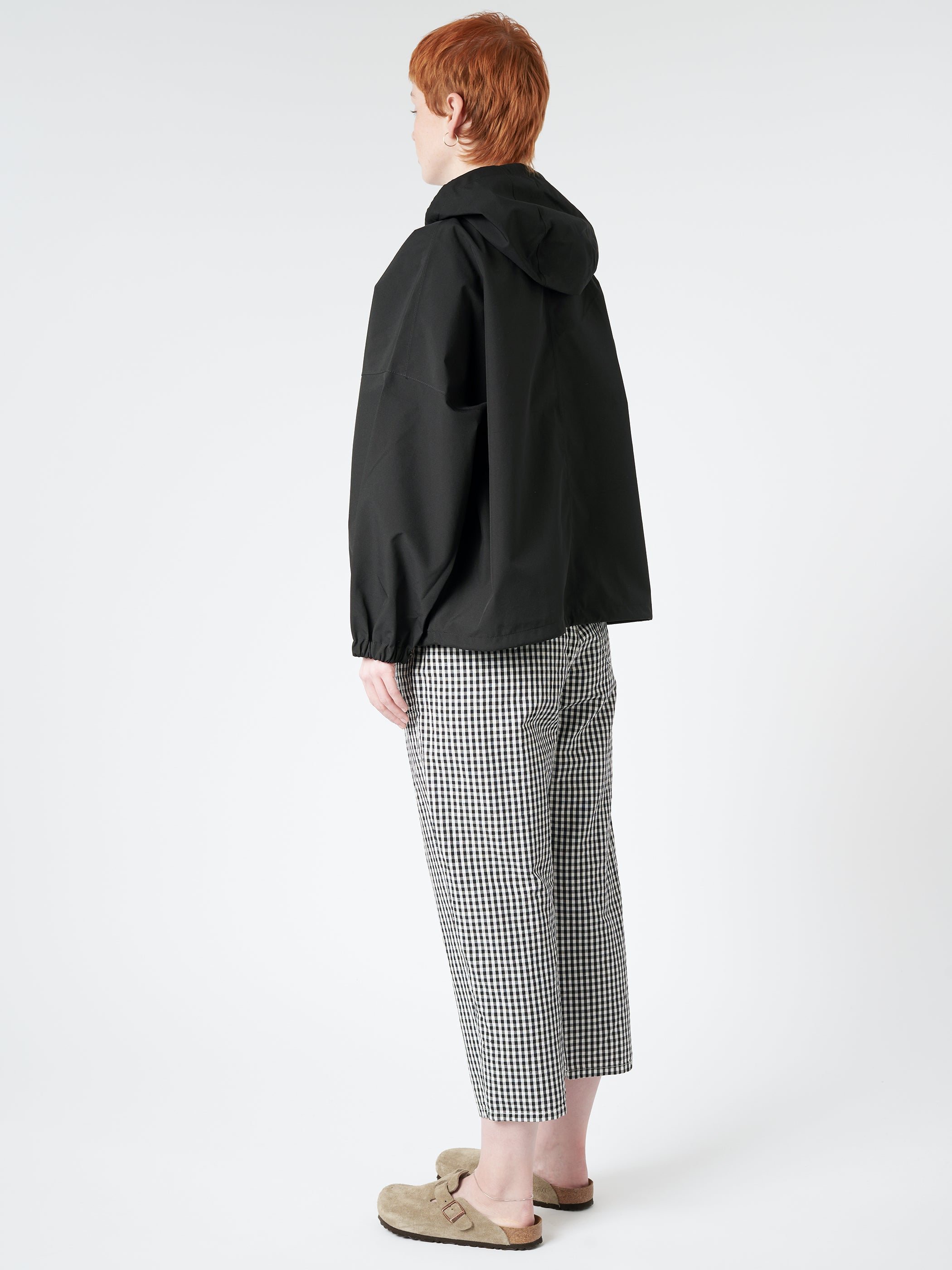 Women's 3-Layer Cloth Hooded Jacket