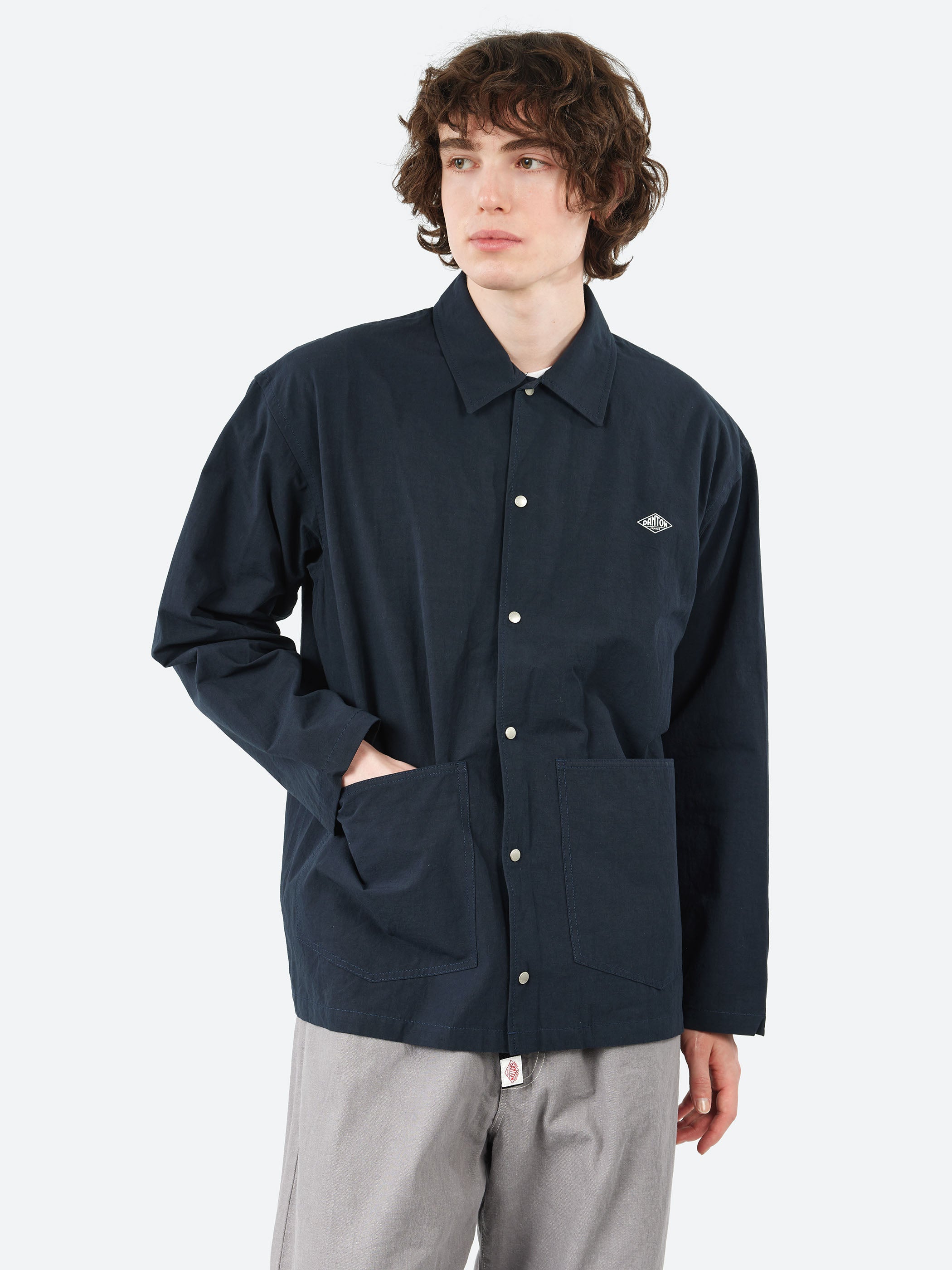 Cotton Linen Coverall Shirt