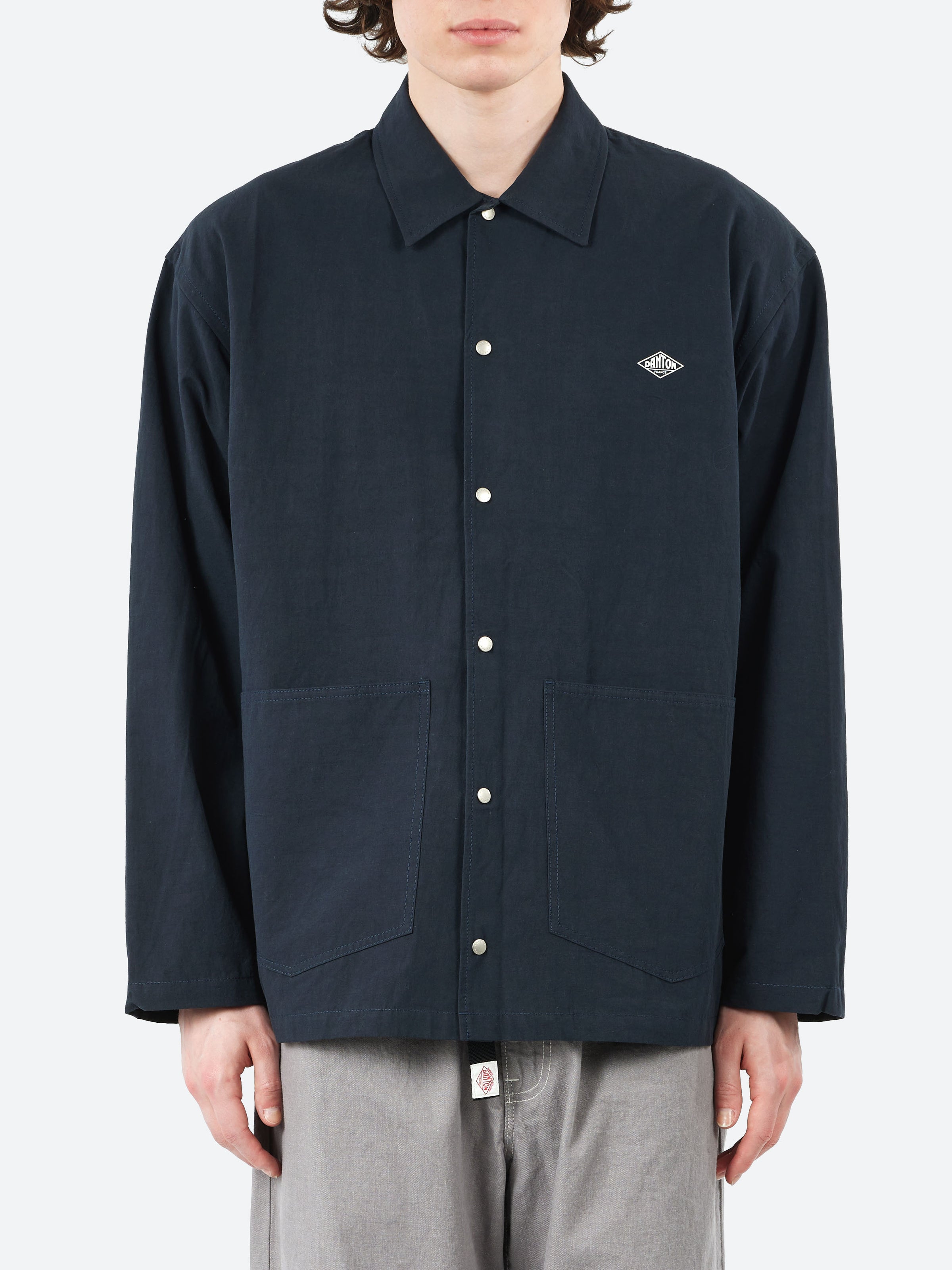 Cotton Linen Coverall Shirt