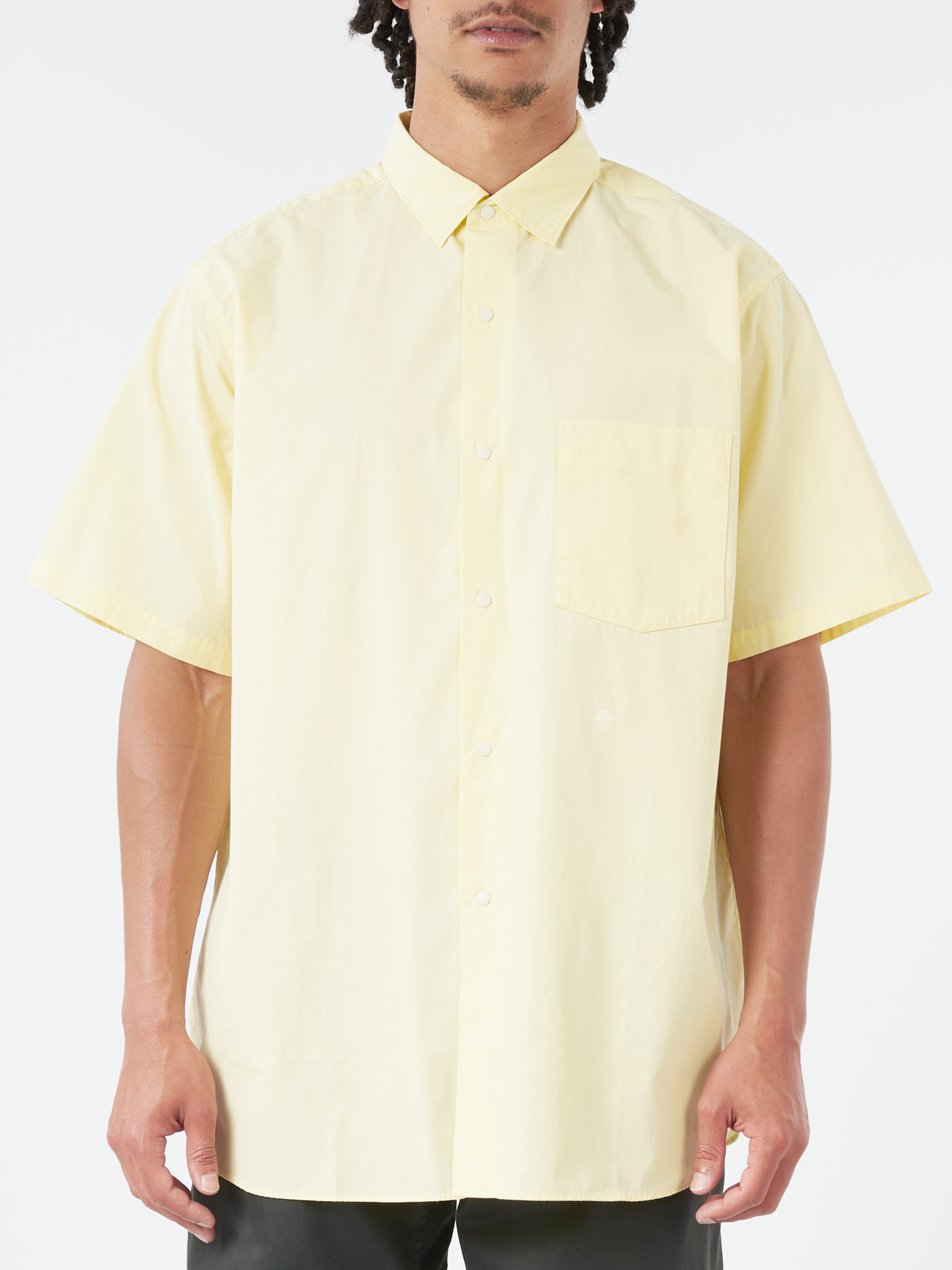 Regular Collar Wind S/S Shirt