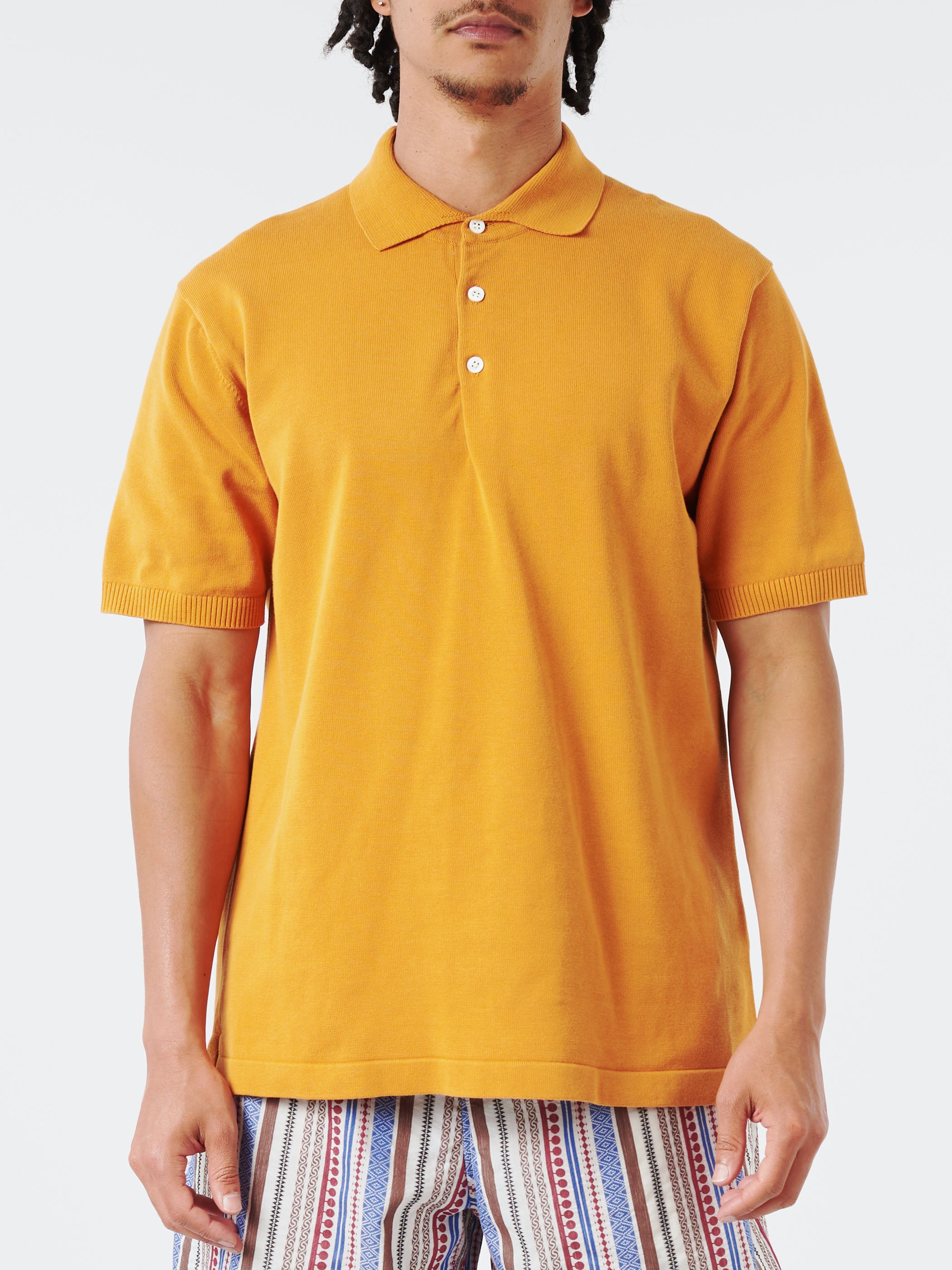 Knit Polo Shirt