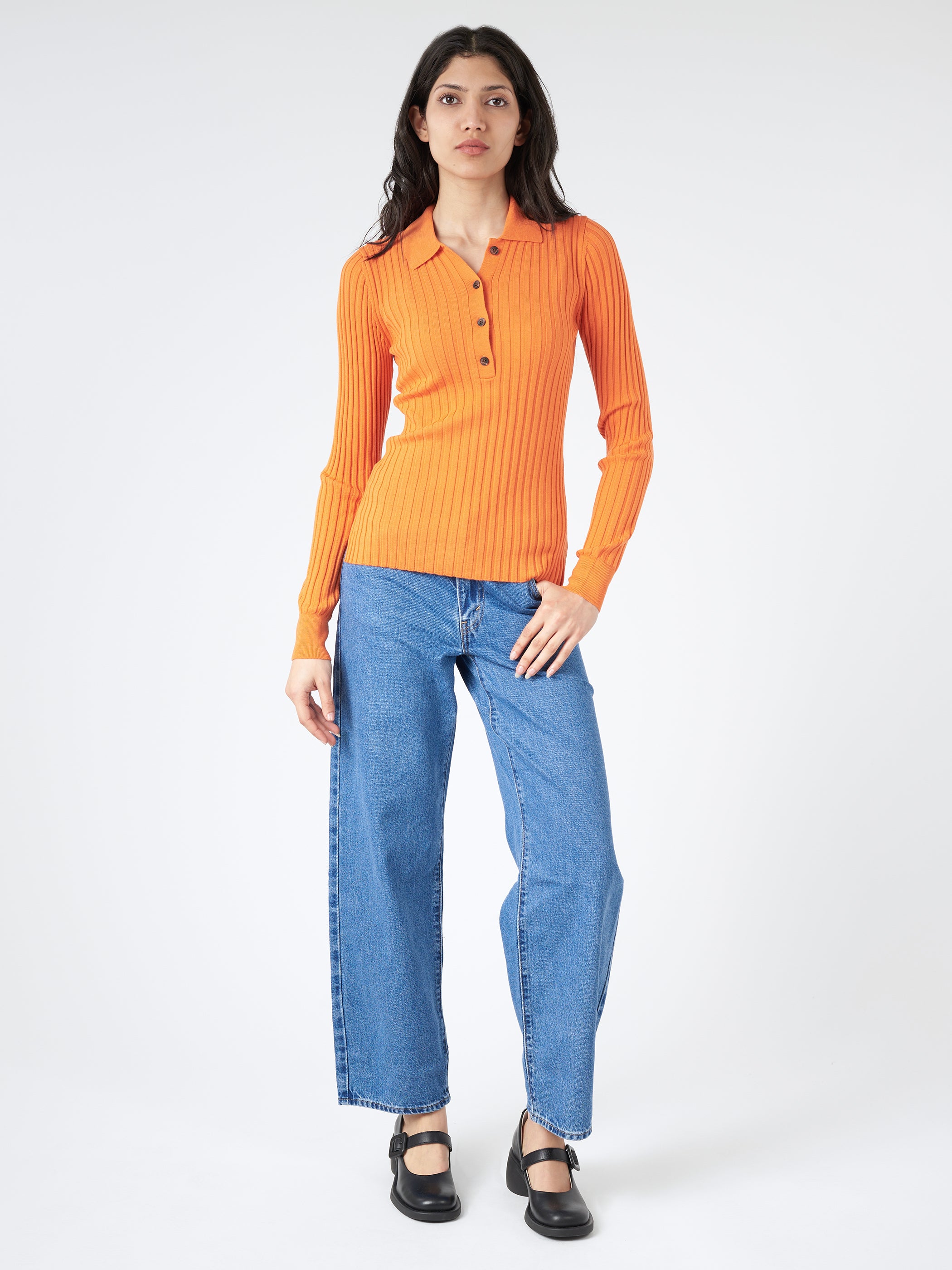 Litu Solid Knitted Wool Pullover