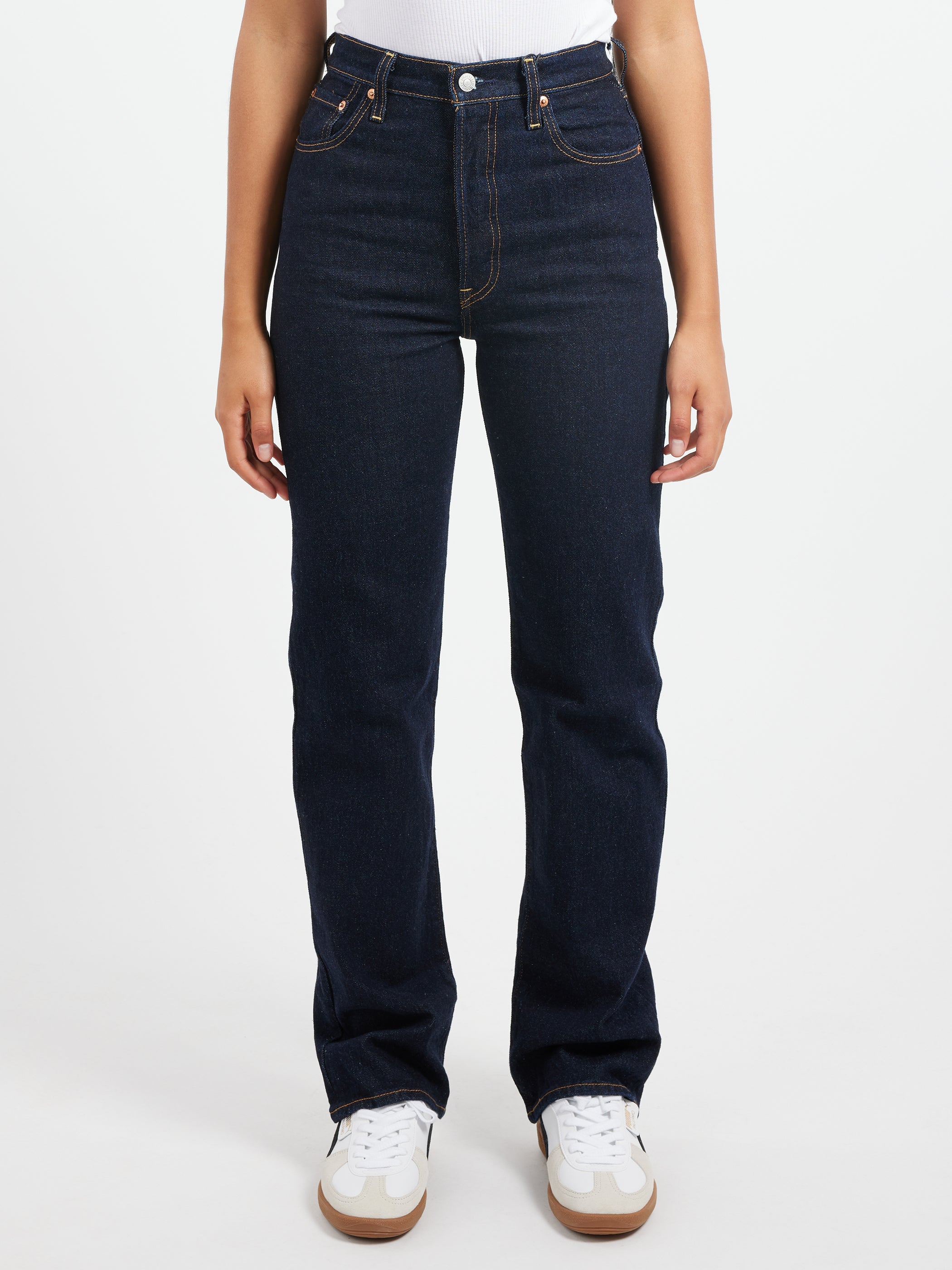 Ribcage Full Length Jeans