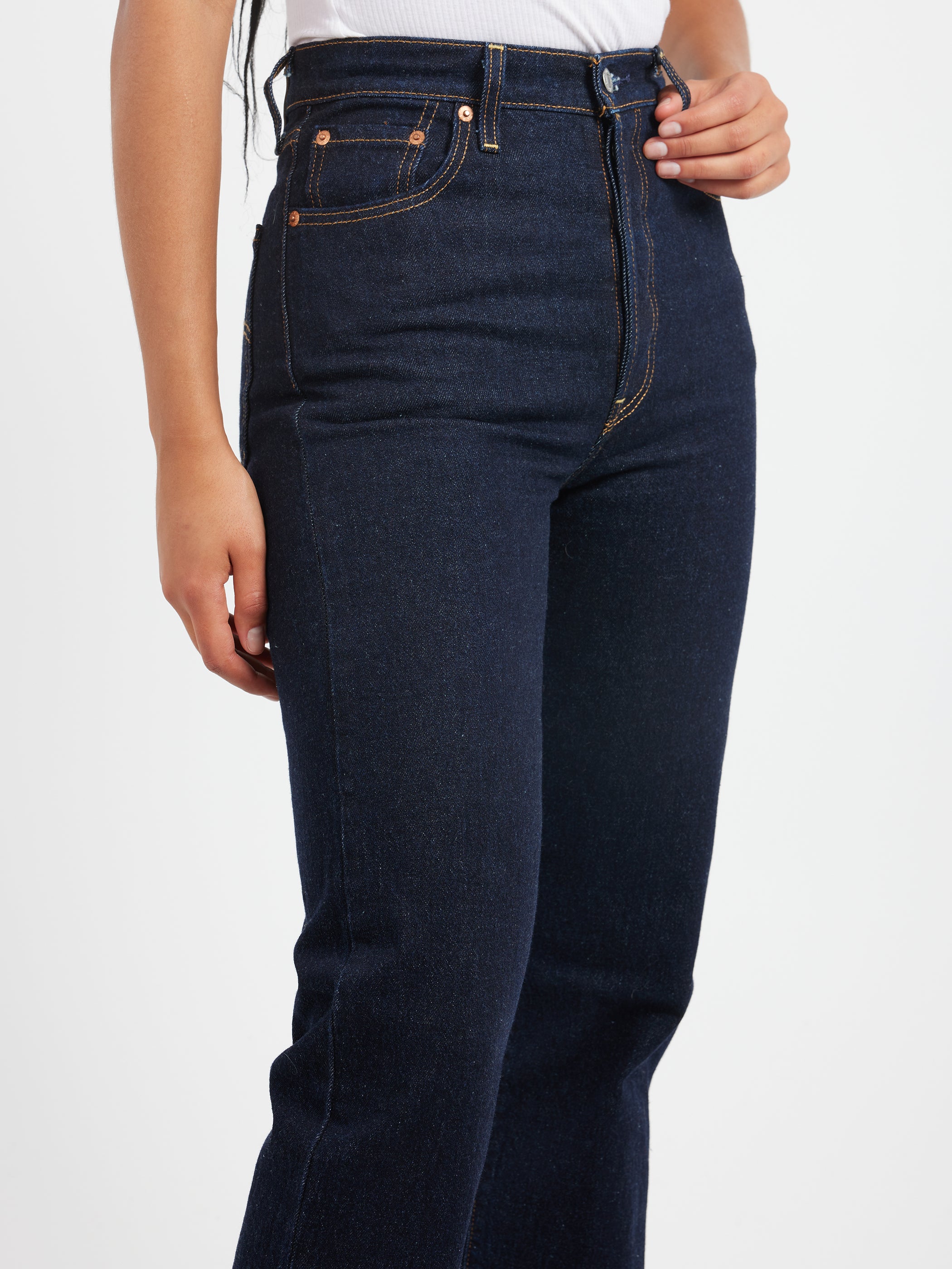 Ribcage Full Length Jeans