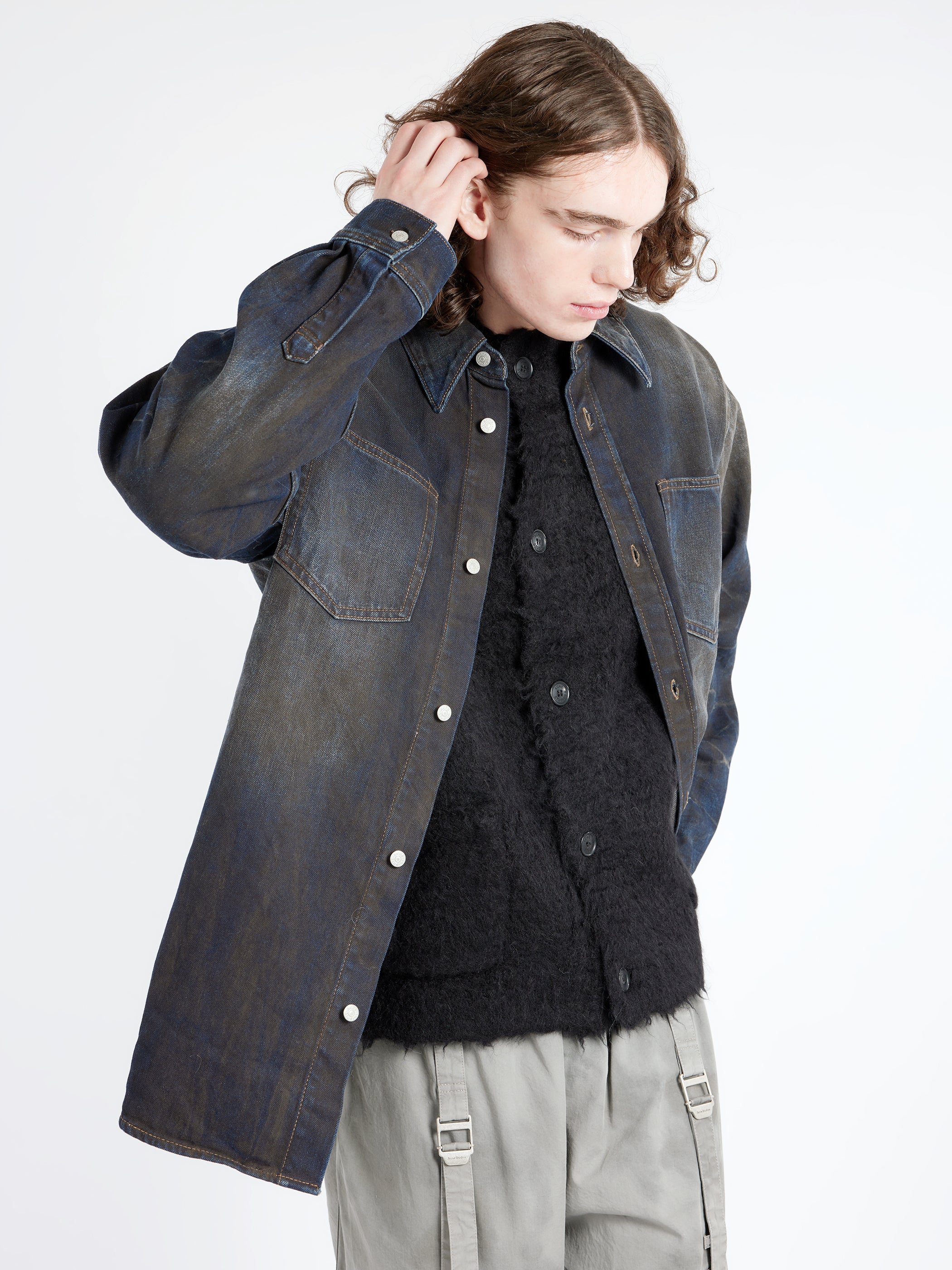 Oversized Denim Shirt