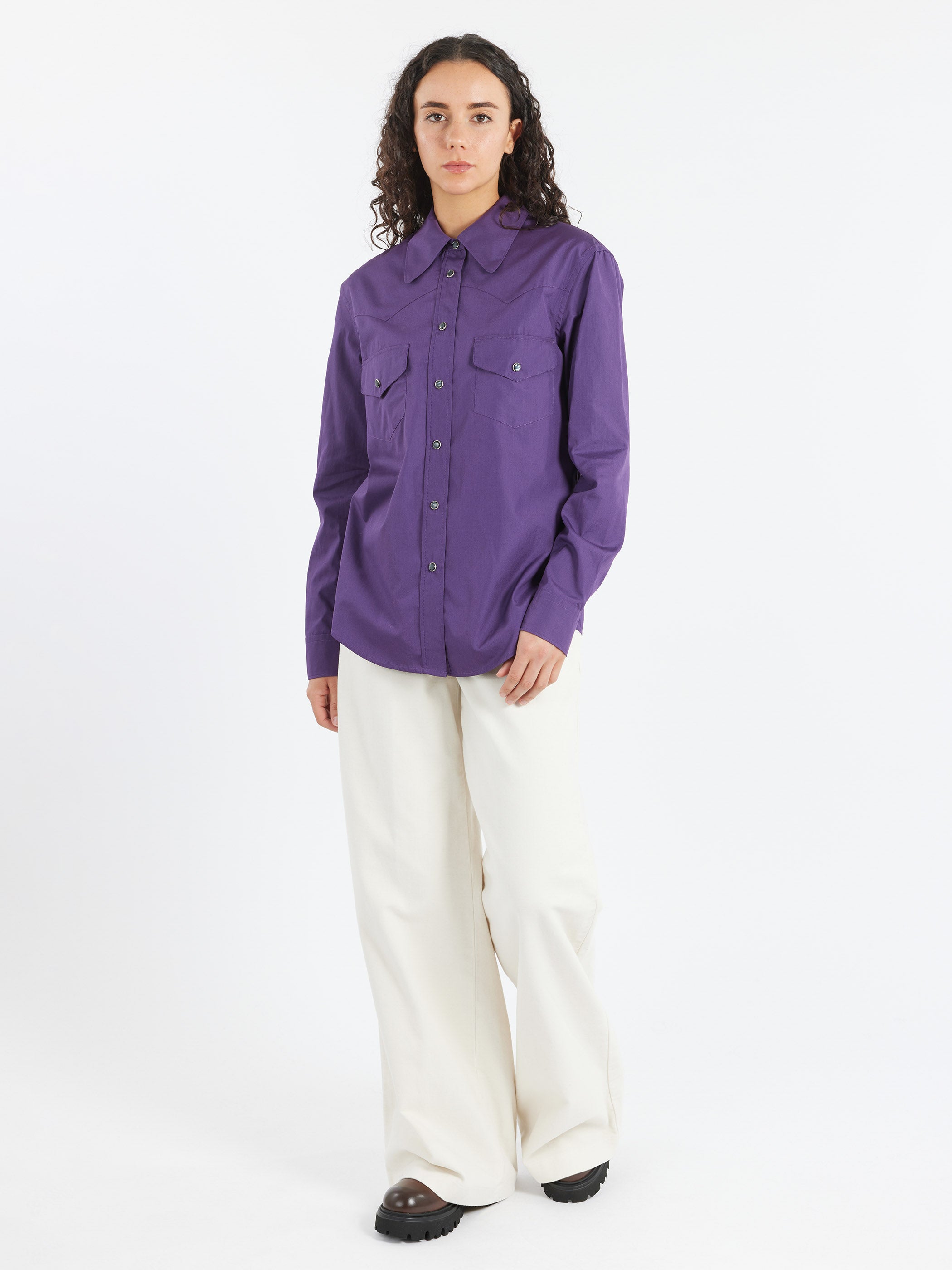 Cotton Poplin Shirt