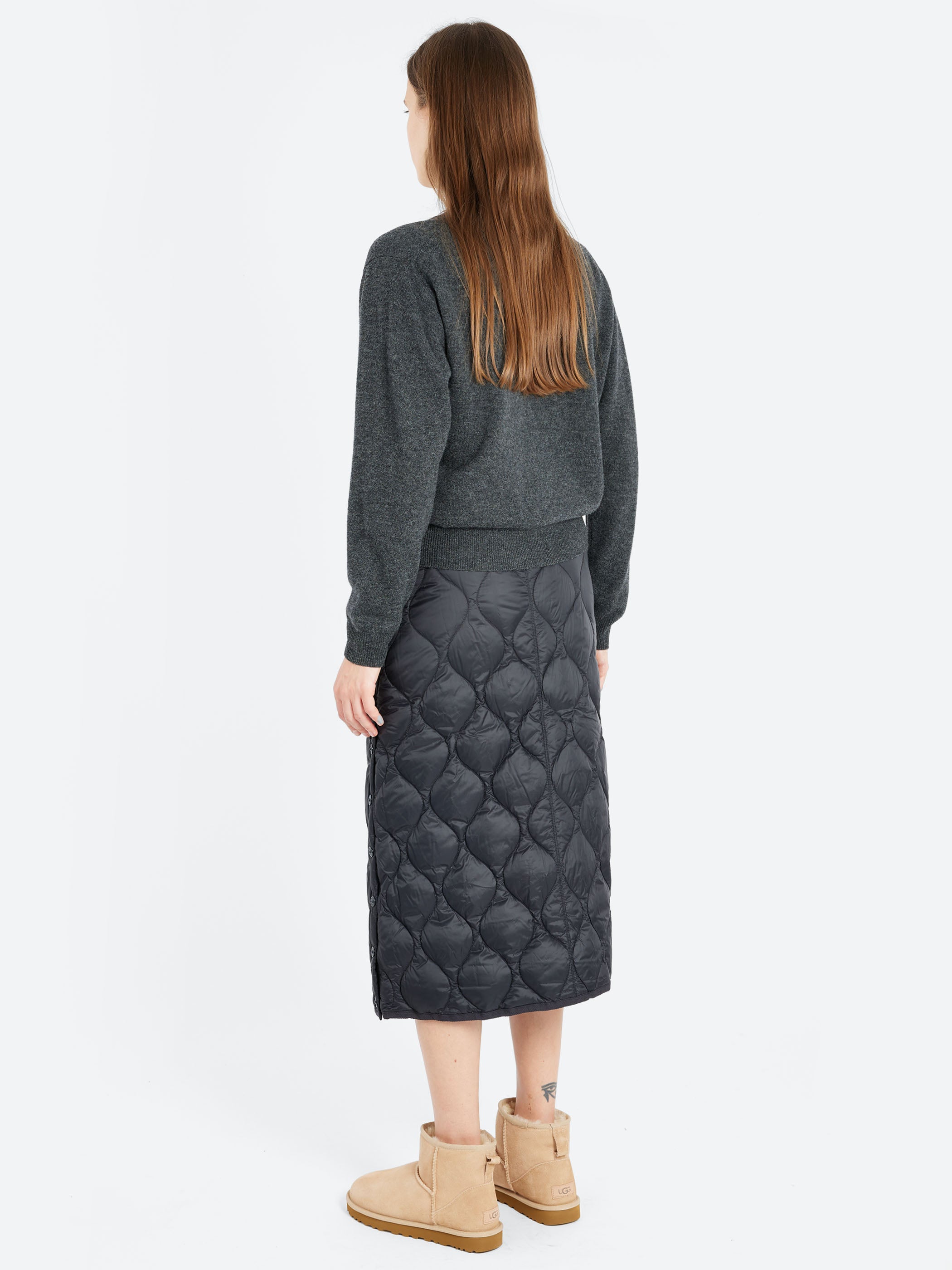 Women's Lambswool V-Neck Knit Cardigan