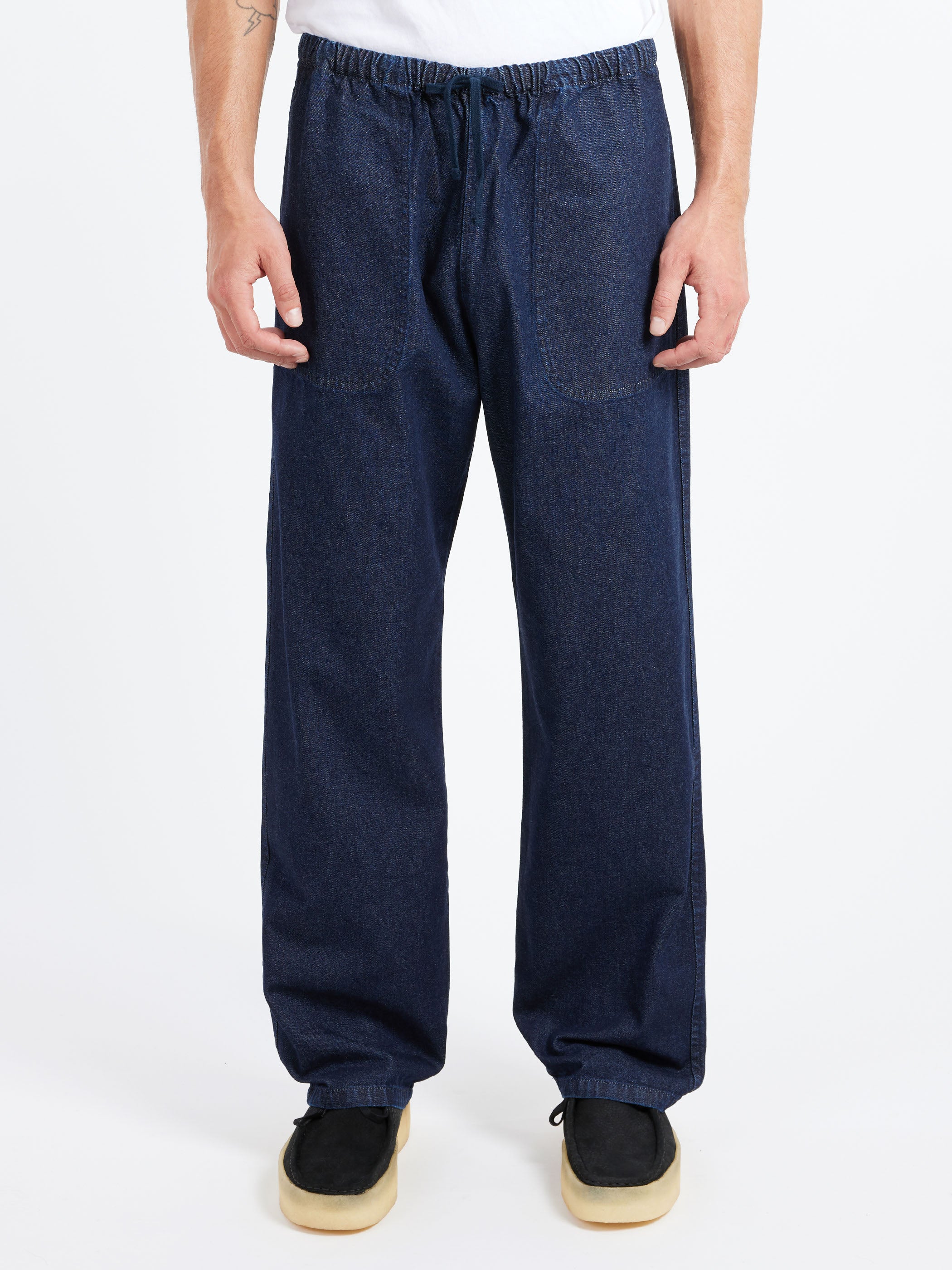 Denim Easy Pants