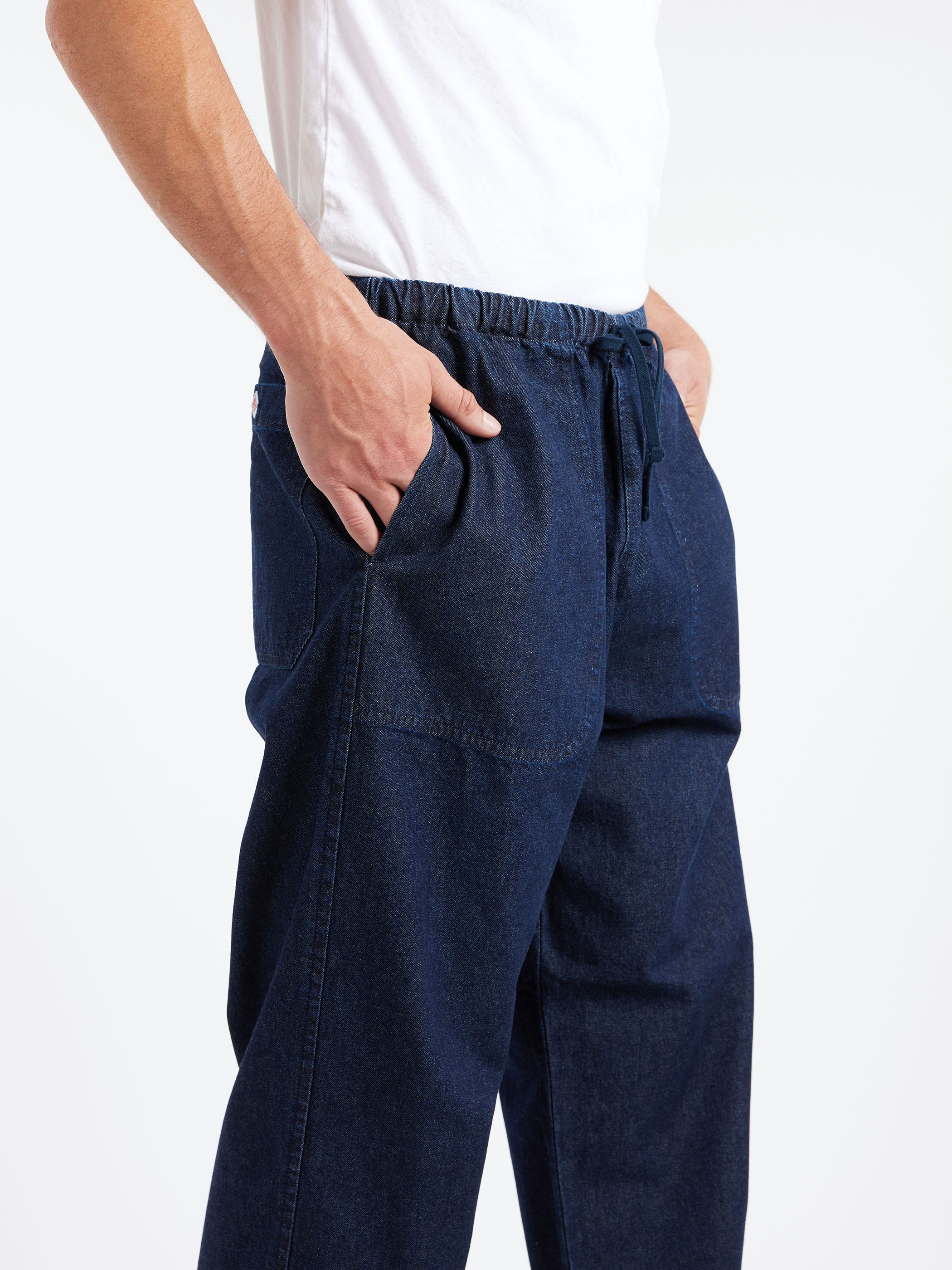 Denim Easy Pants
