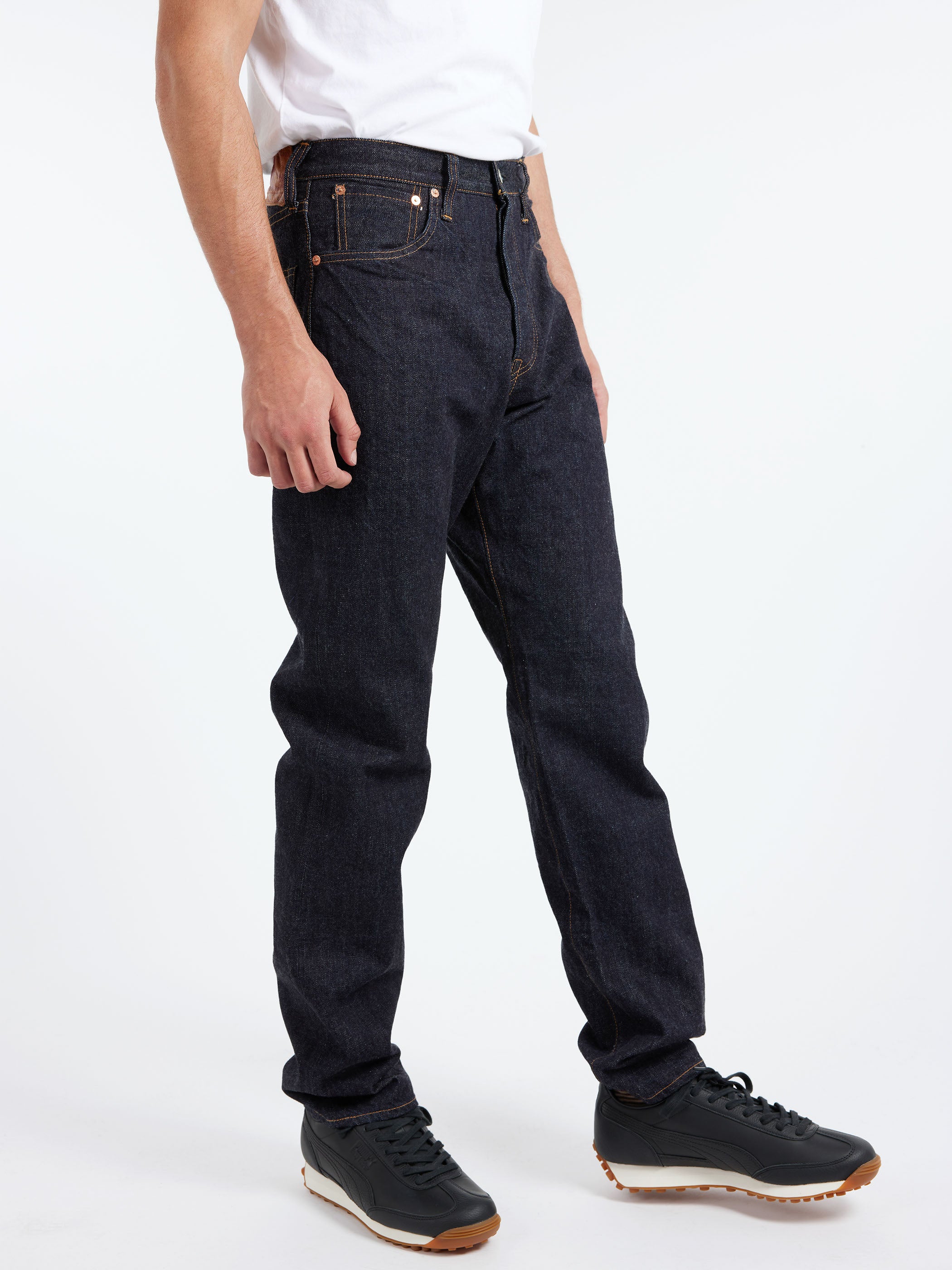 F153 Selvedge Denim Tapered Jean