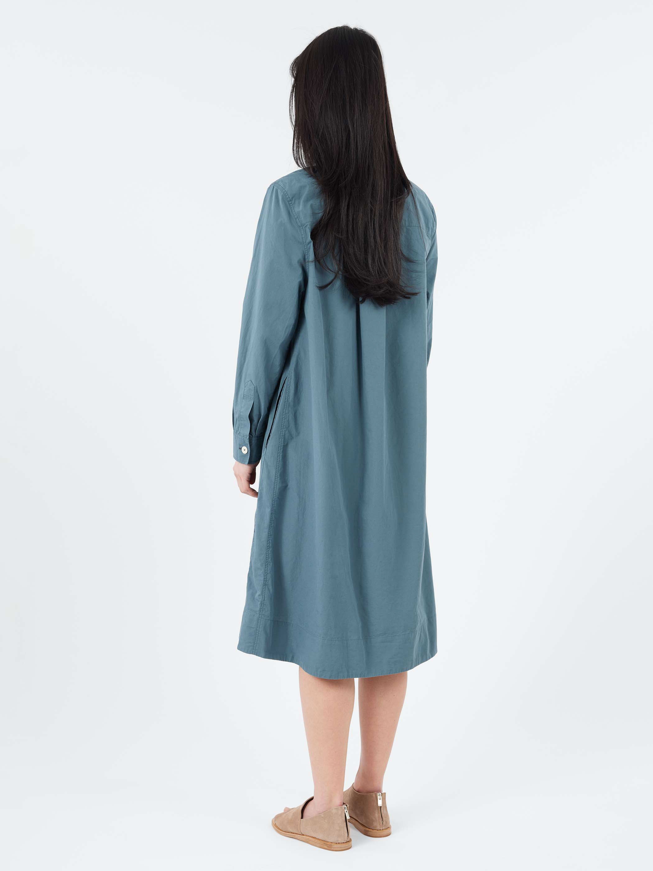 MHL Collarless Swing Dress