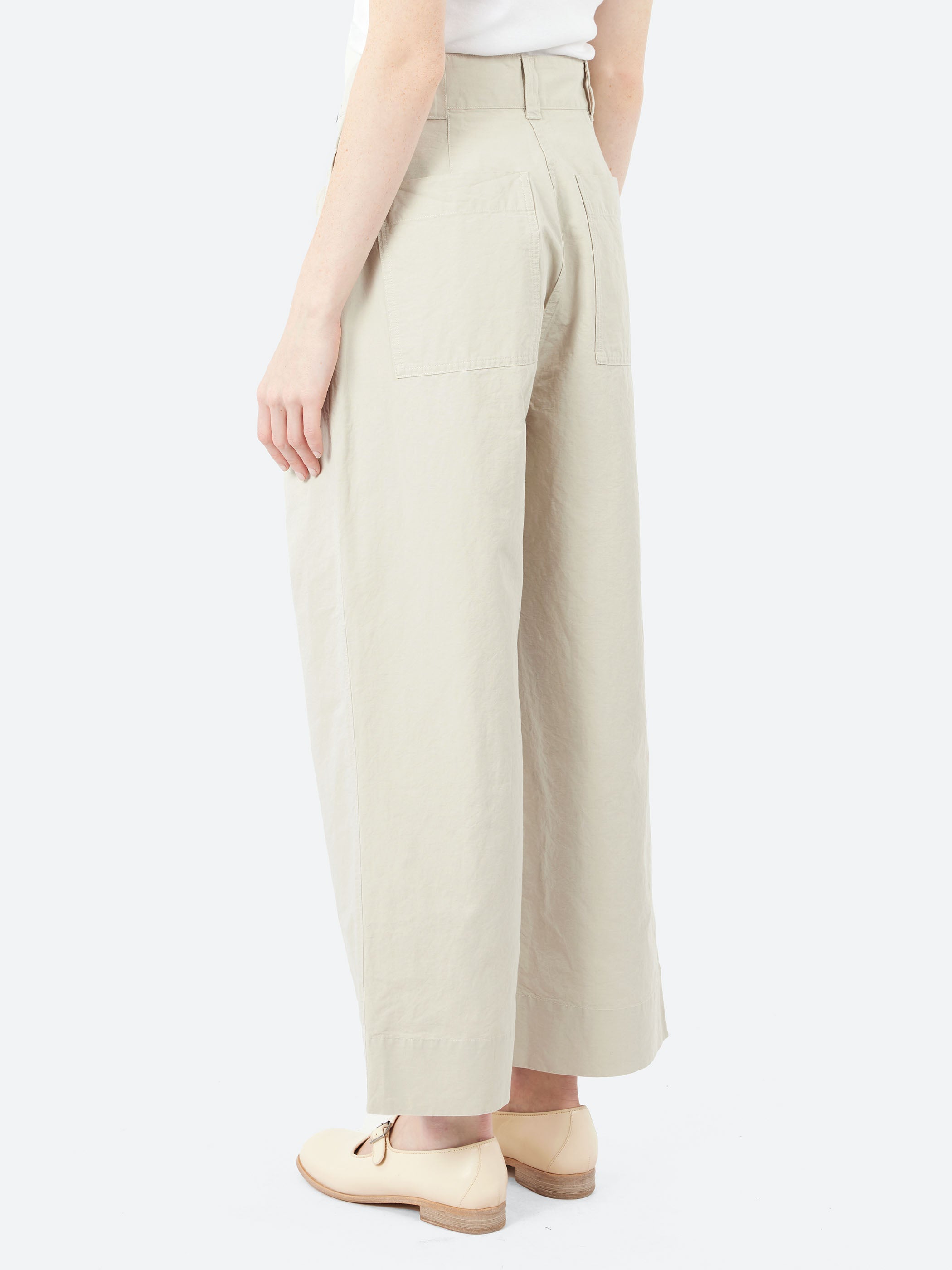 MHL Pleated Crop Trousers