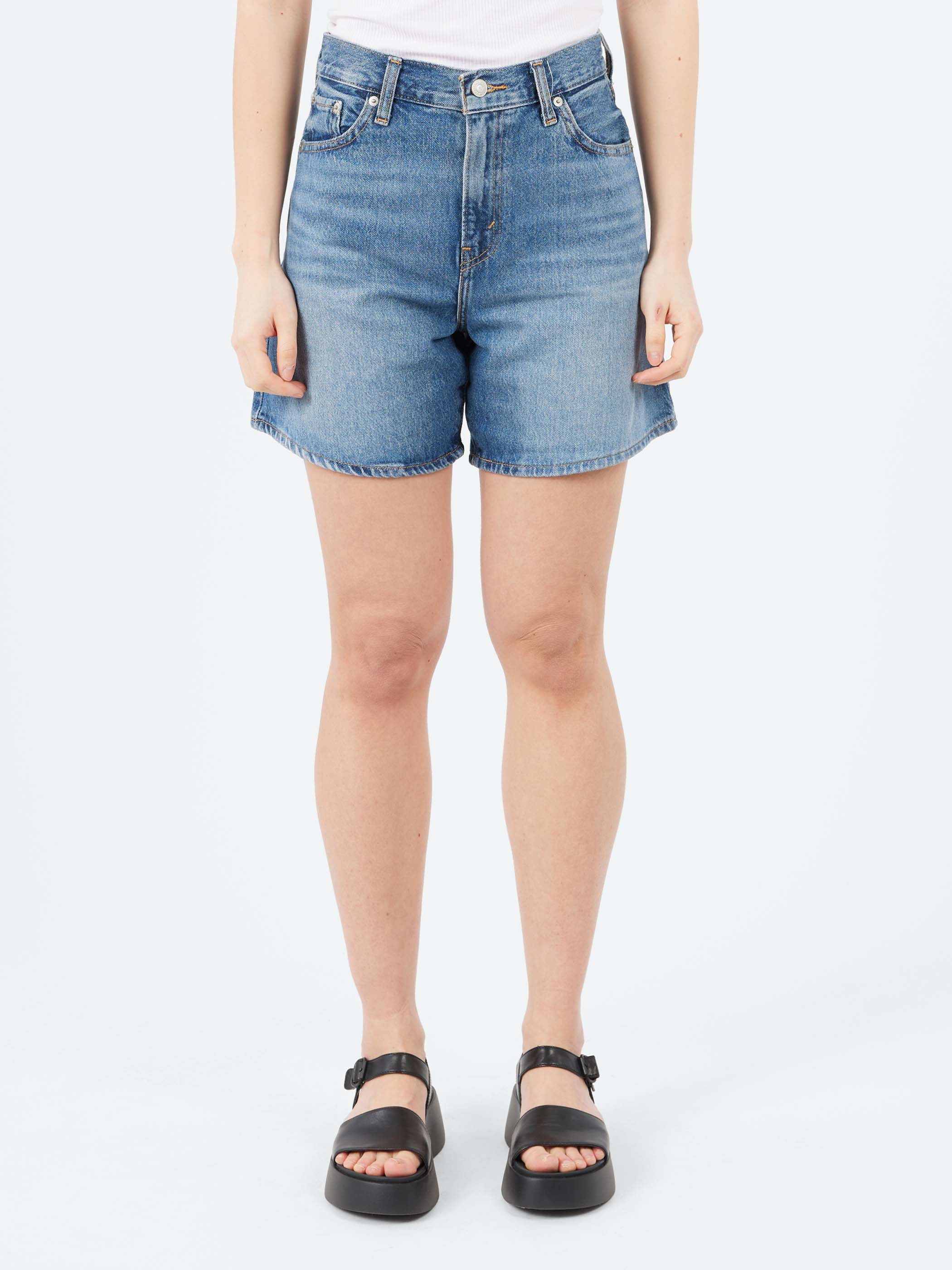 High Rise Baggy Short