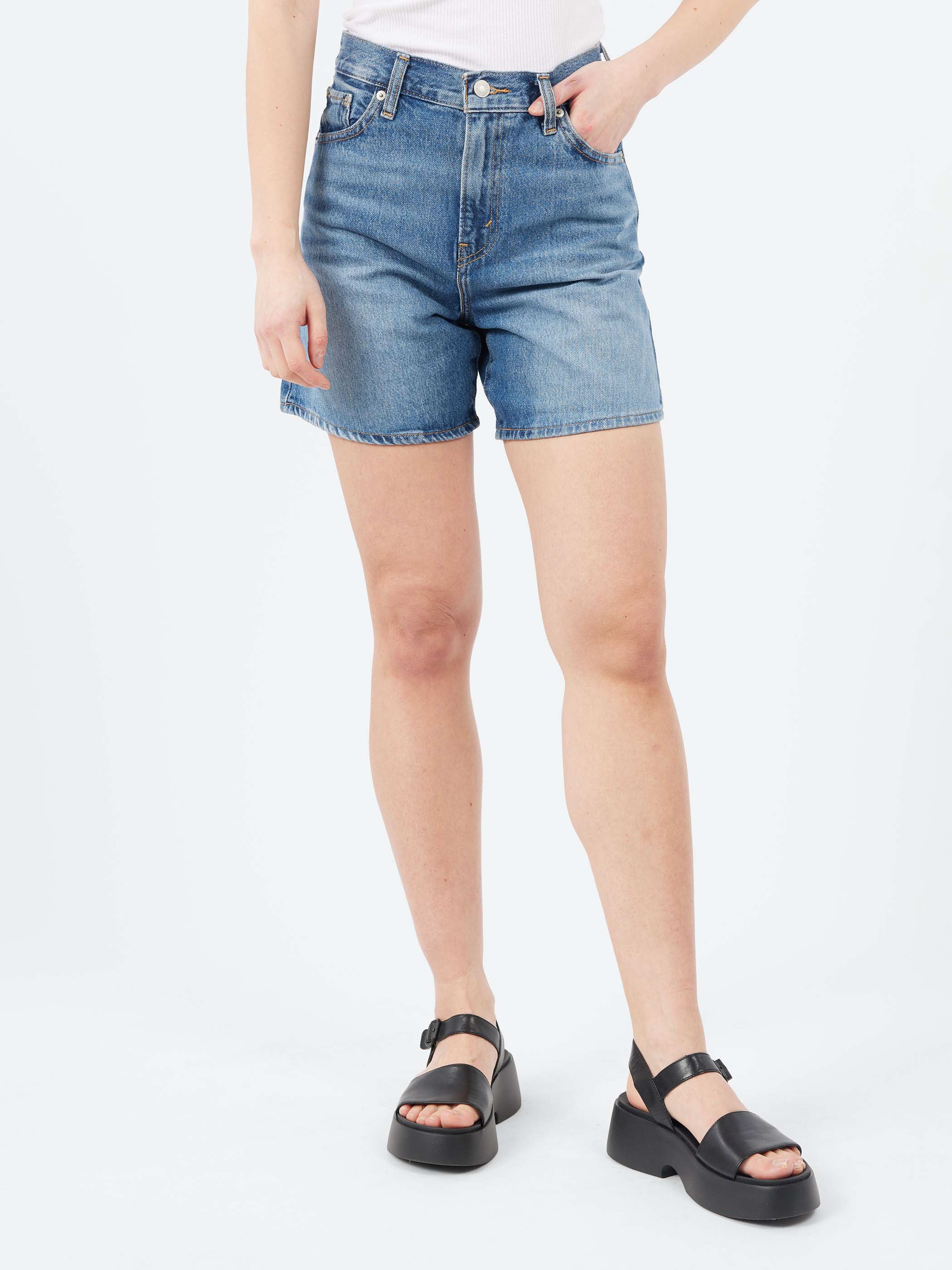 High Rise Baggy Short