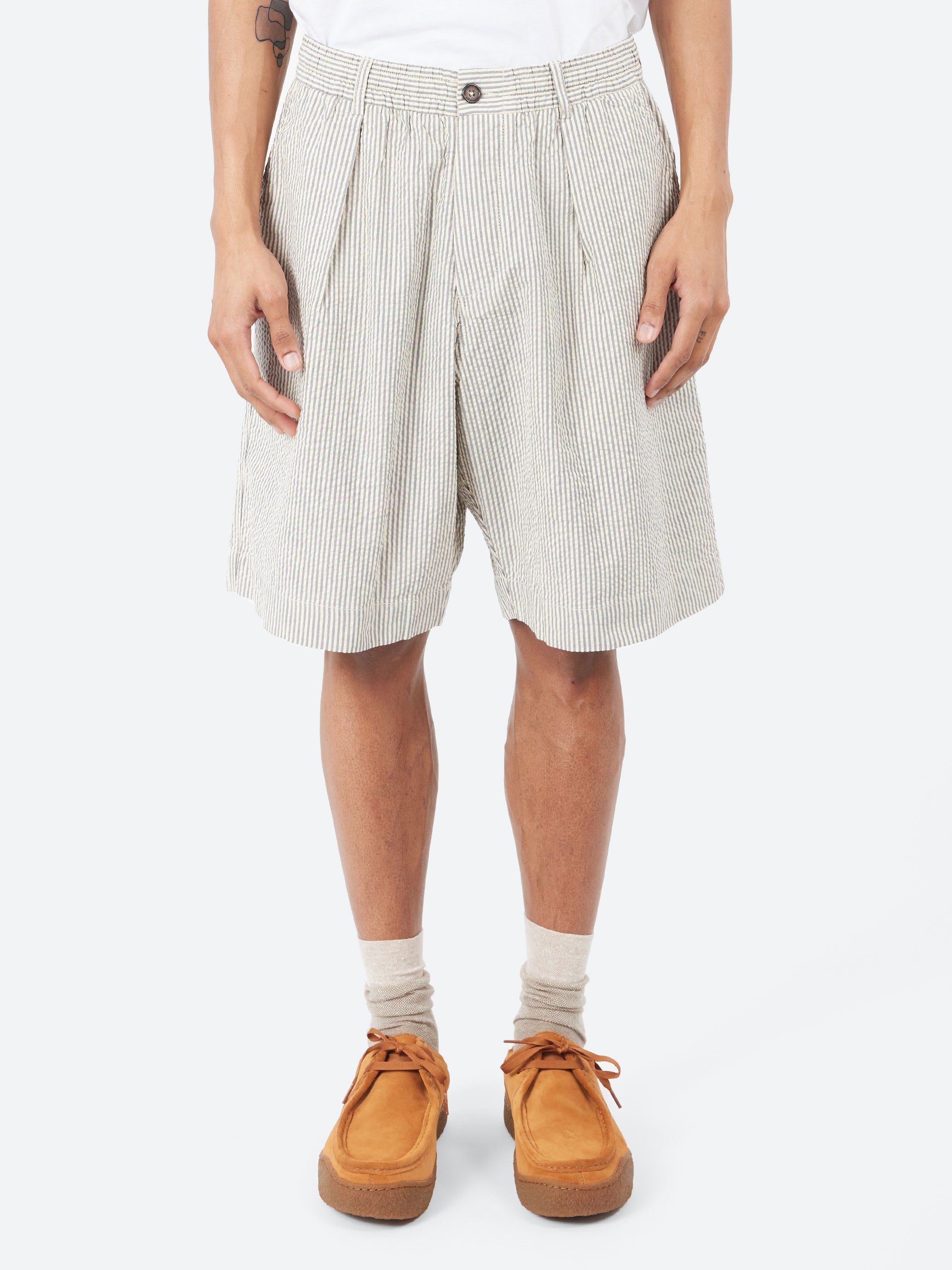 Pleated Track Short