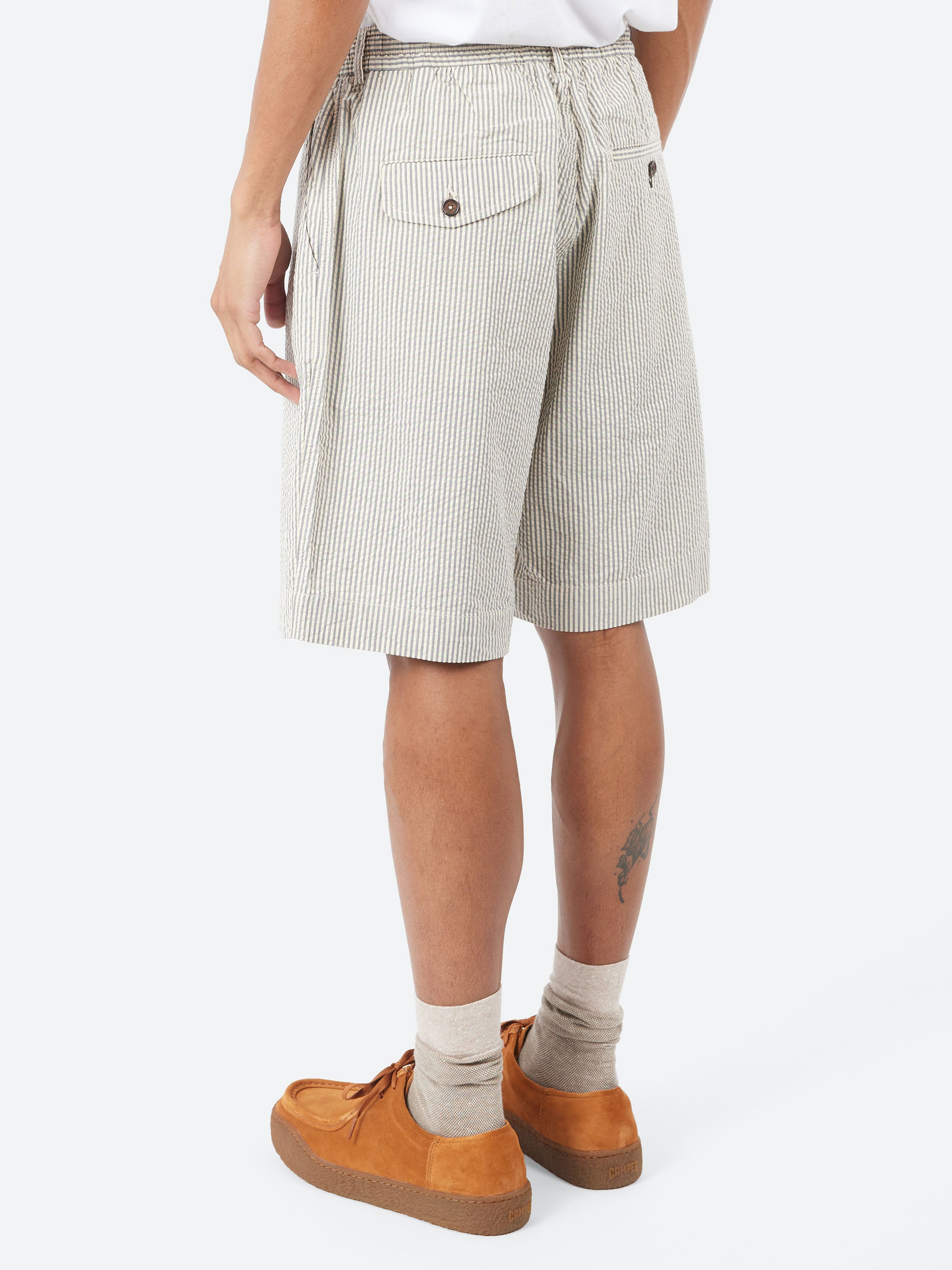 Pleated Track Short
