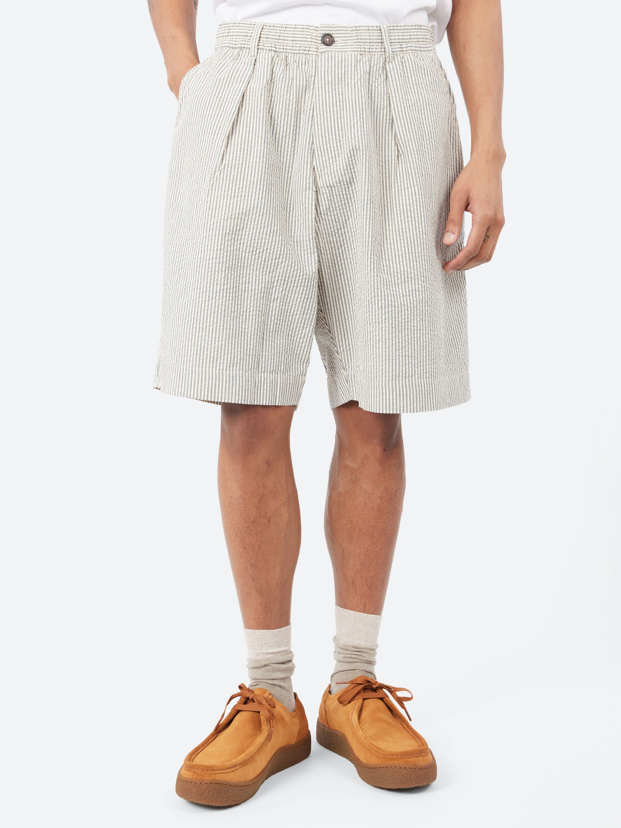 Pleated Track Short