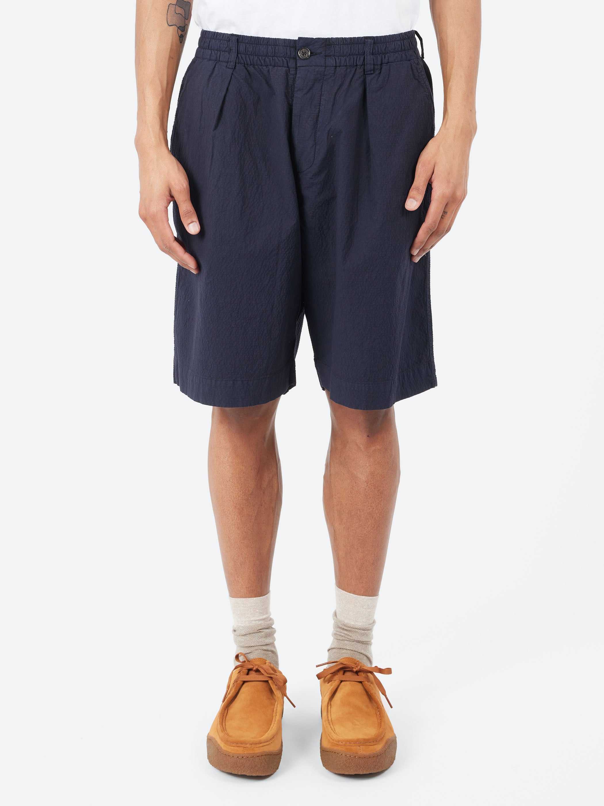 Pleated Track Short