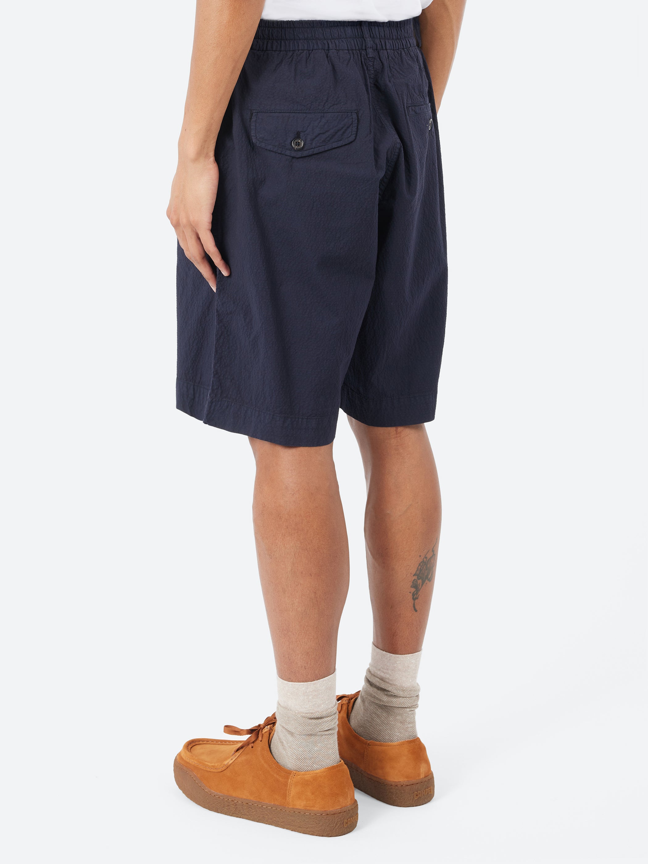 Pleated Track Short
