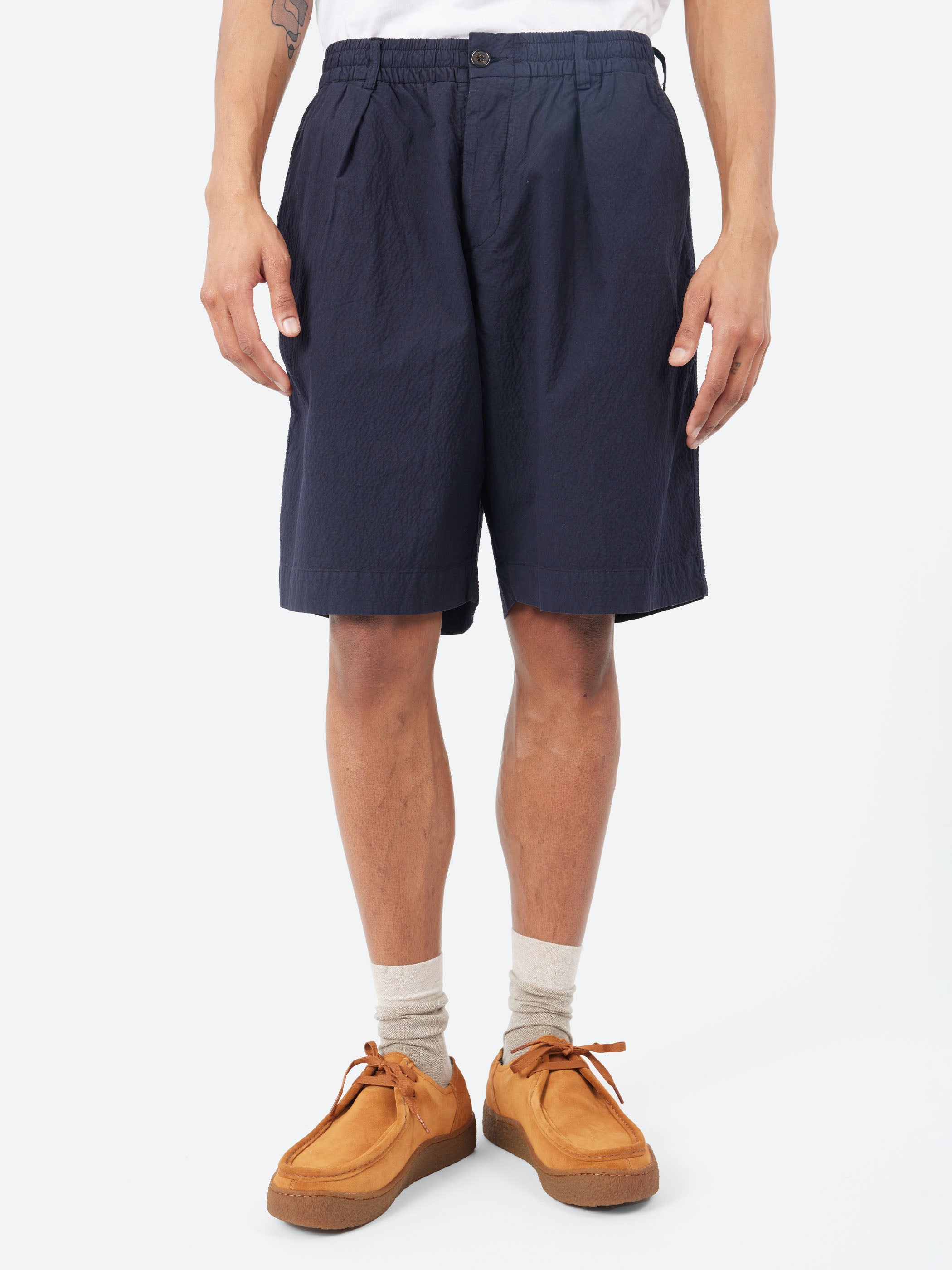 Pleated Track Short