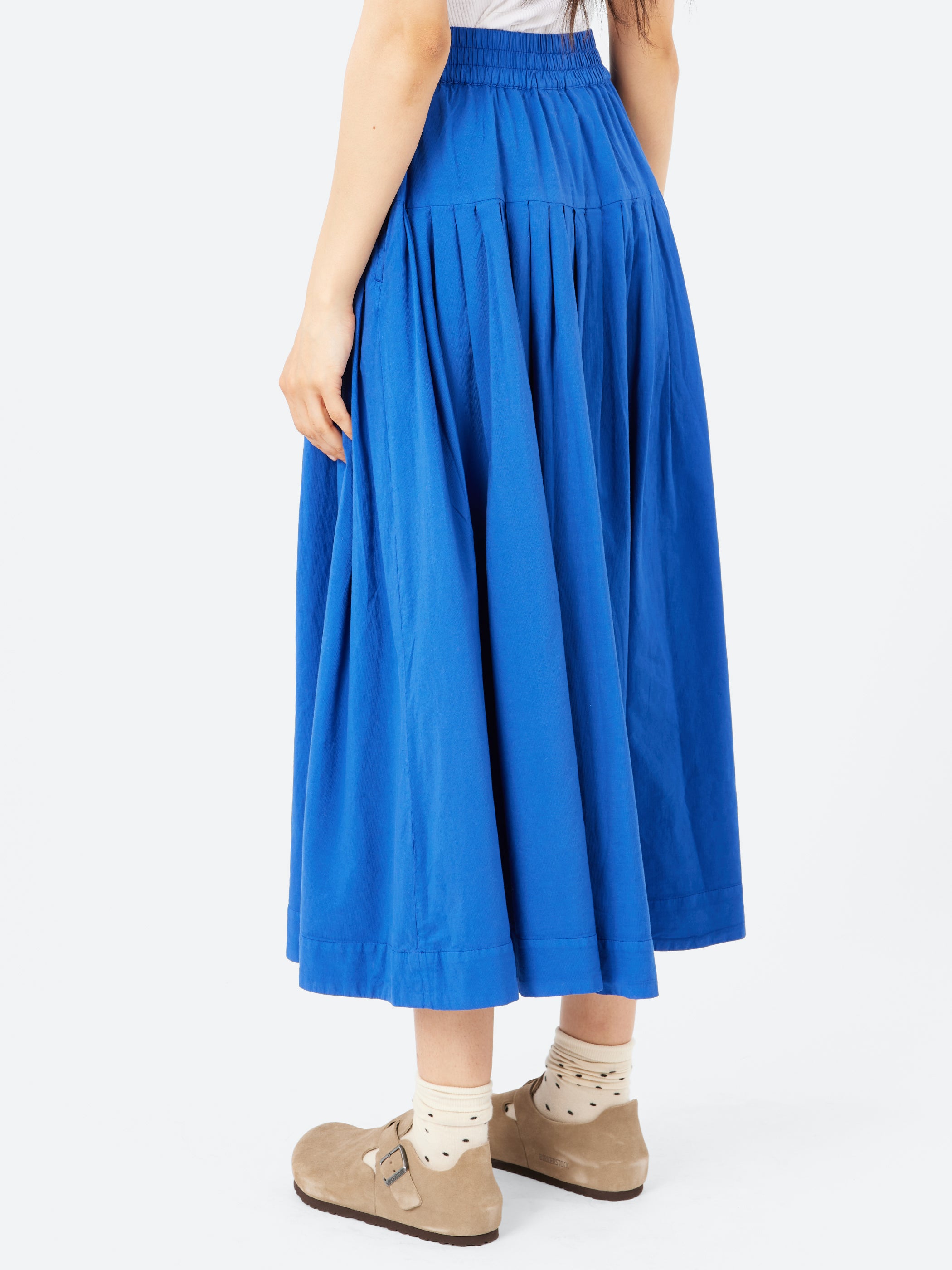 Pleated Raised Skirt