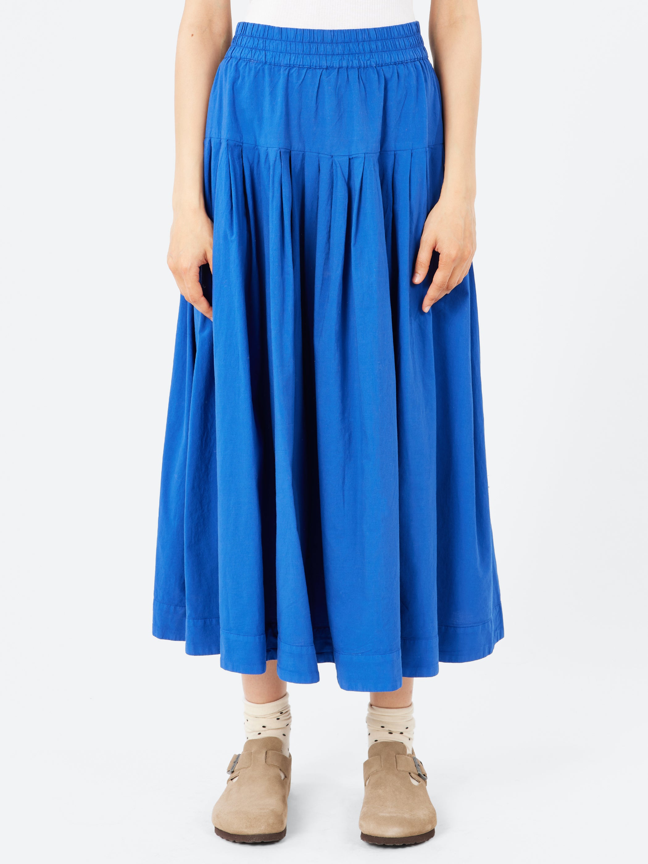 Pleated Raised Skirt
