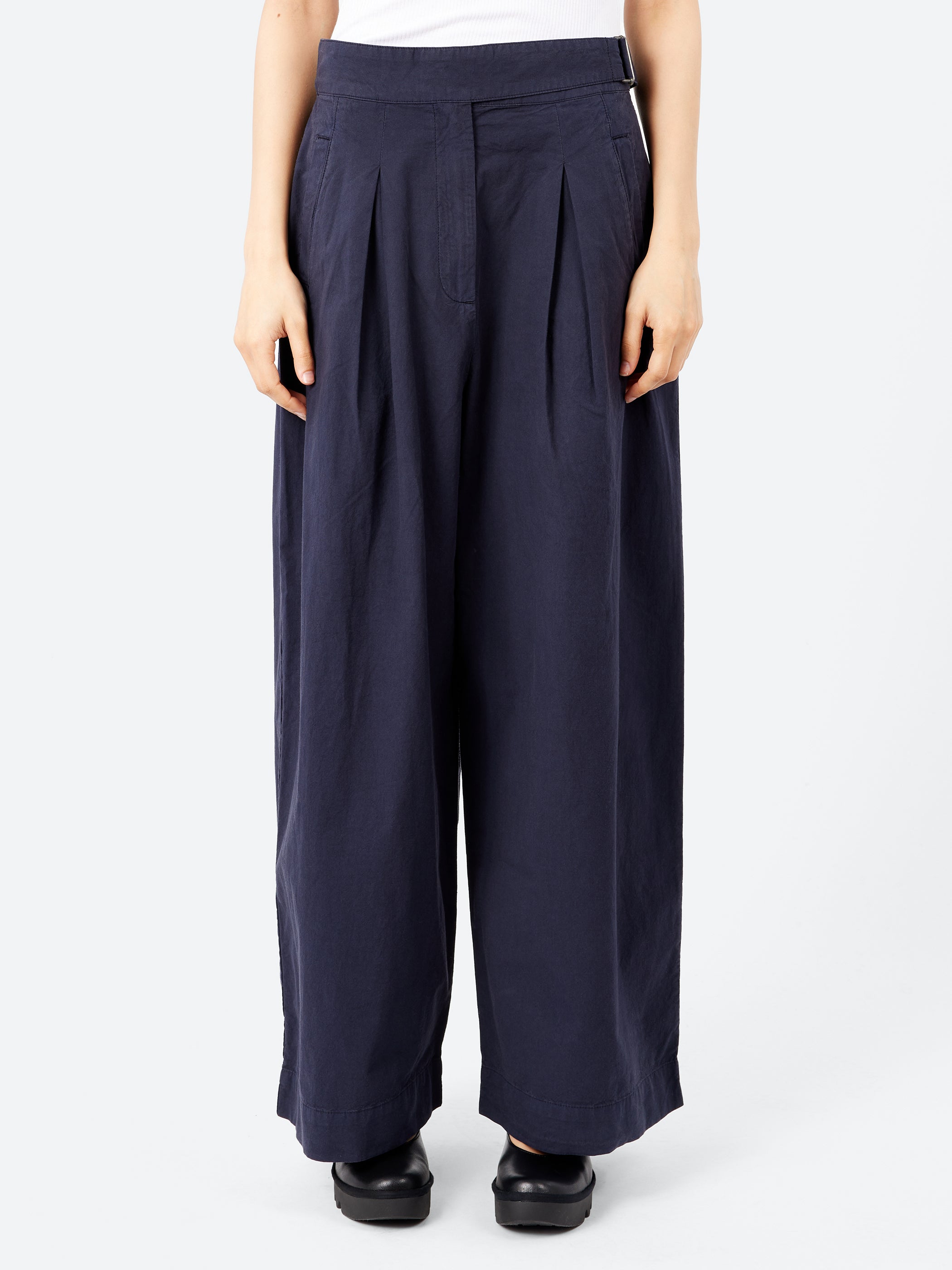 Belted Wide Leg Trousers