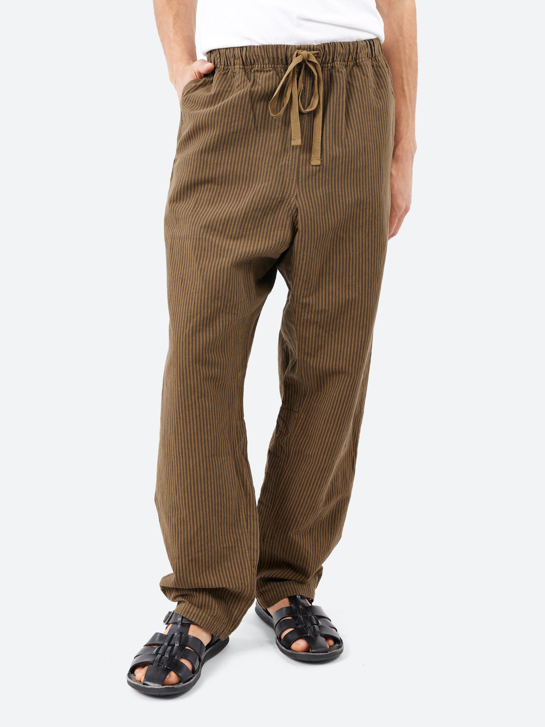 Alfie Overdyed Stripe Trousers