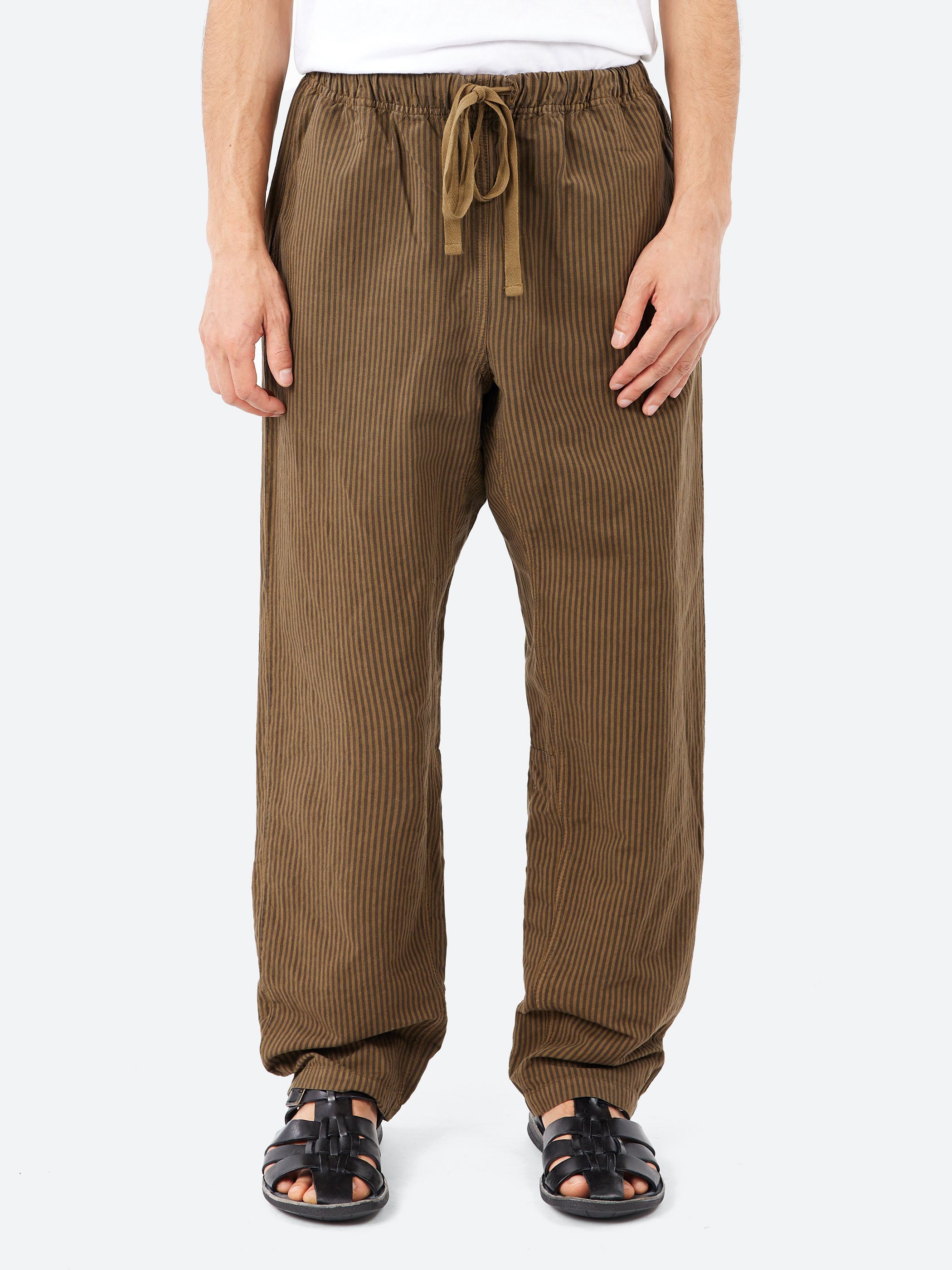 Alfie Overdyed Stripe Trousers