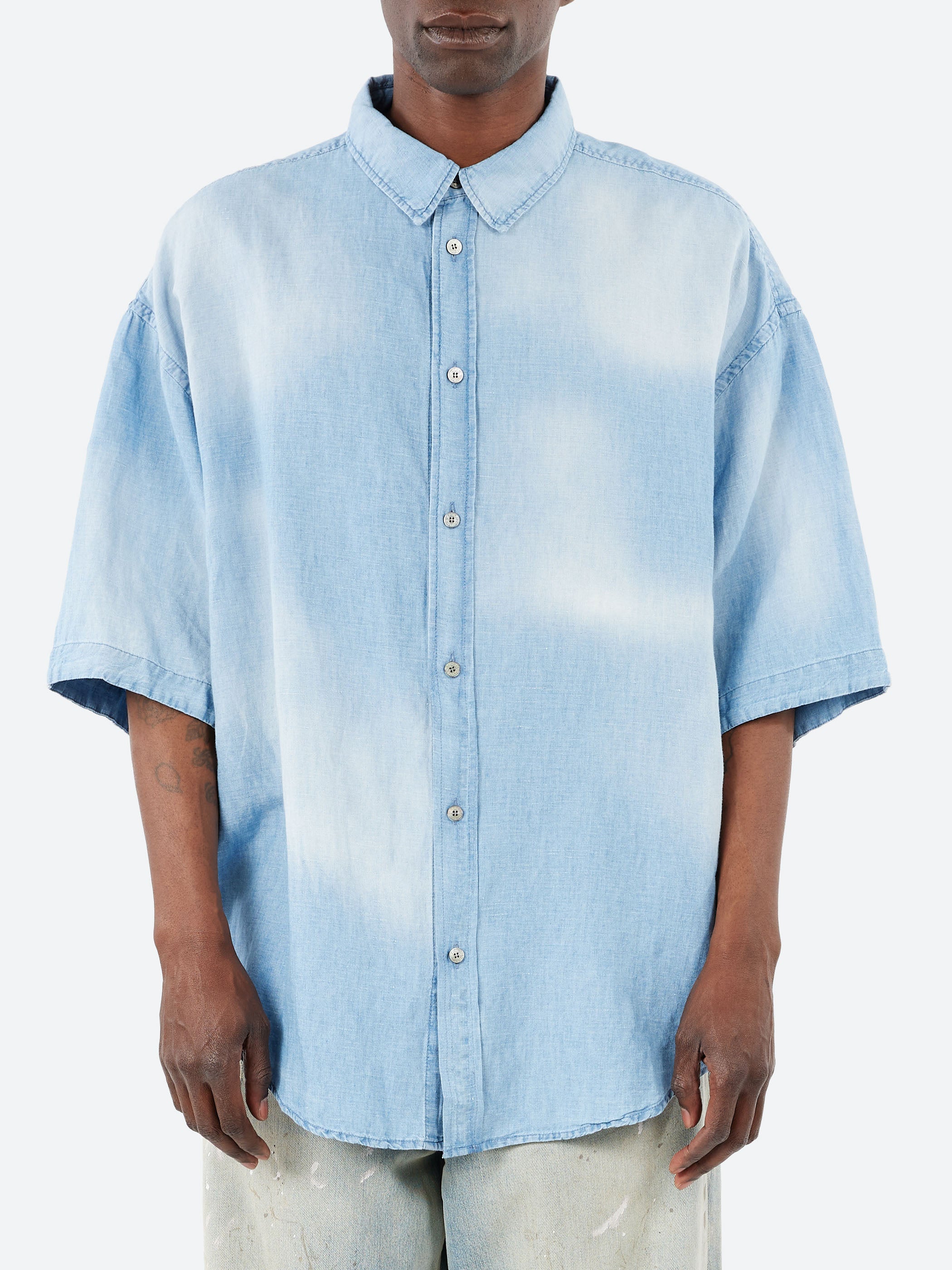 Button-Up Shirt Logo Stamp